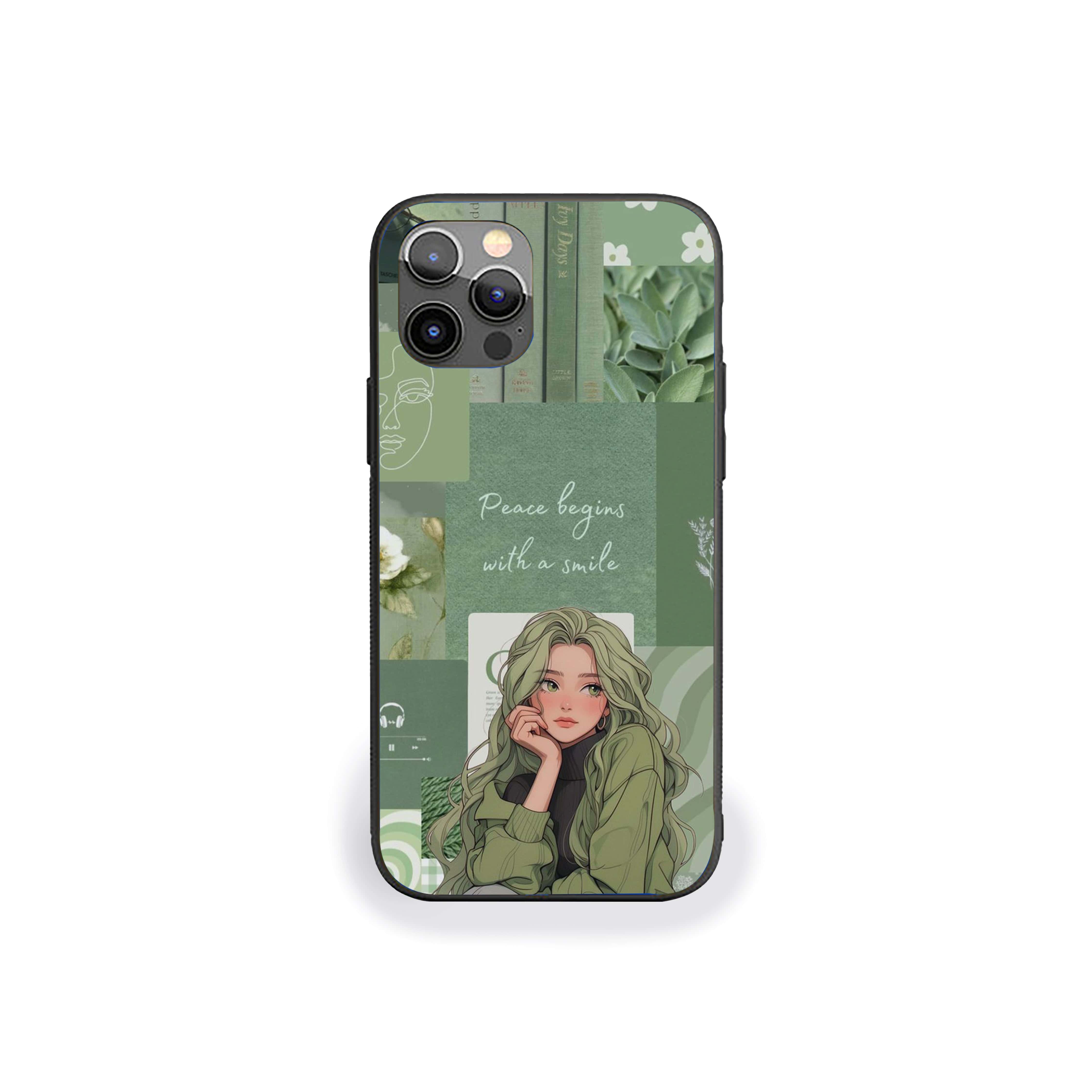 Pretty Girl Smile Silicone Armored Phone Case