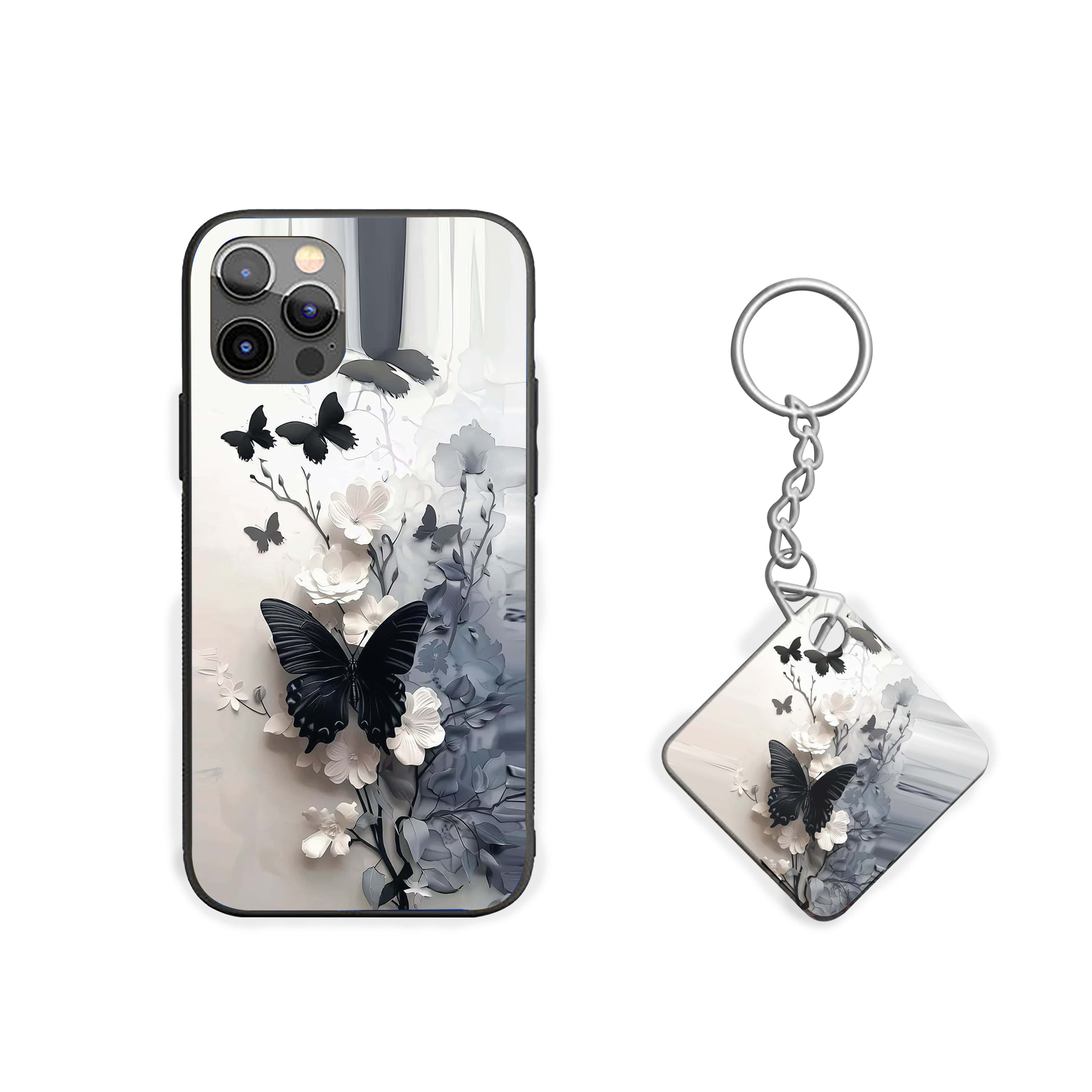 Butterfly Painting Silicone Armored Phone Case