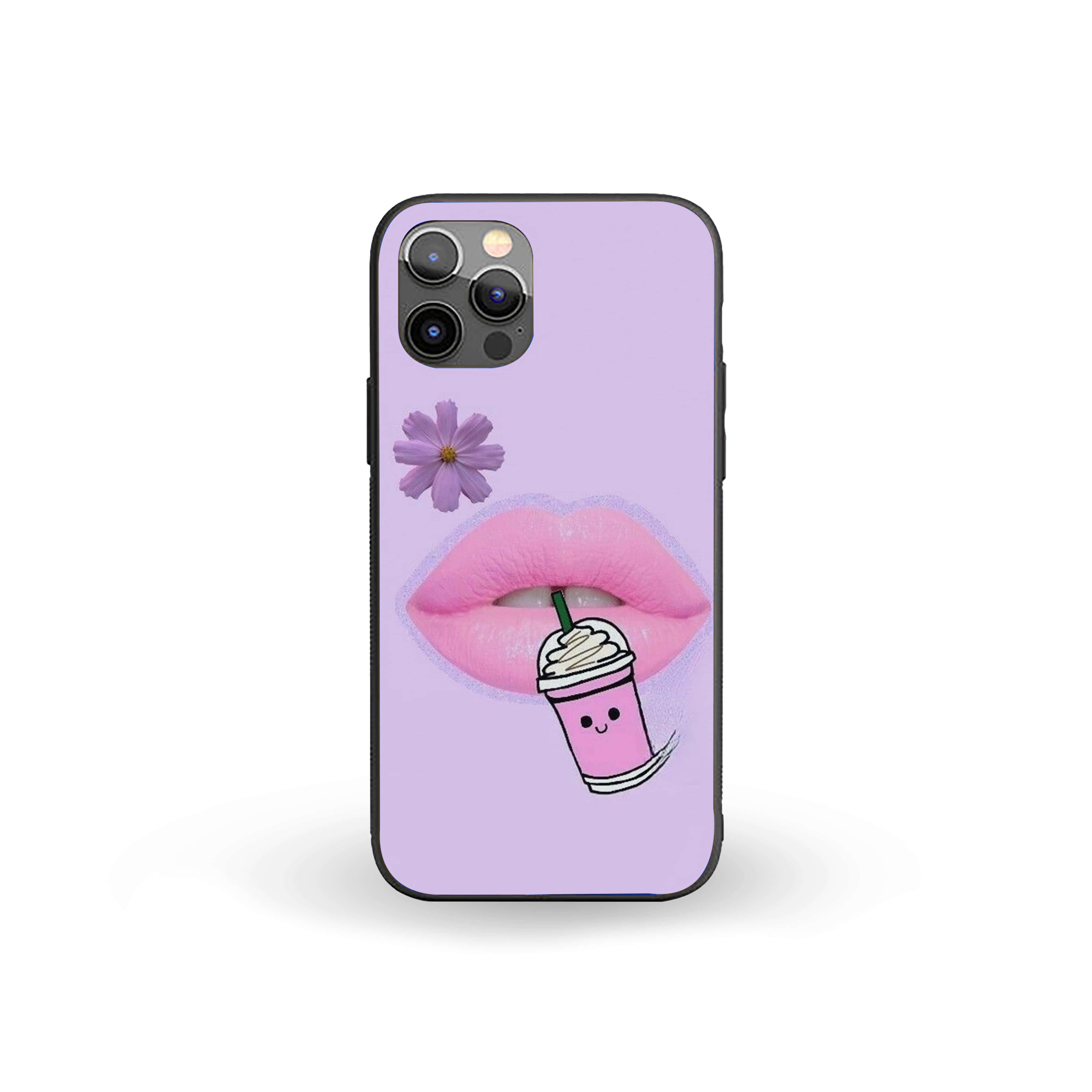 Girl Lips Silicone Armored Phone Case