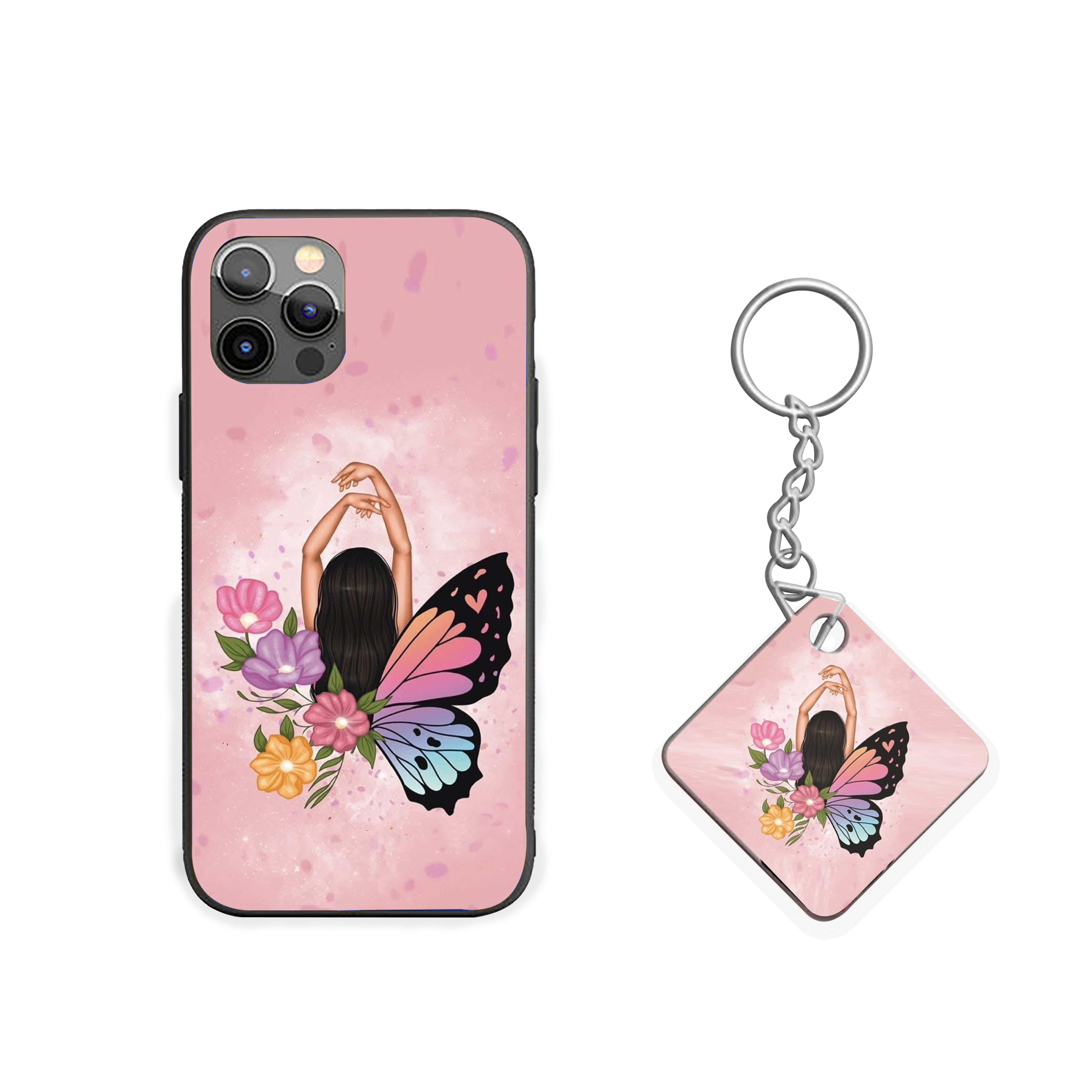 Butterfly-Girl Silicone Armored Phone Case