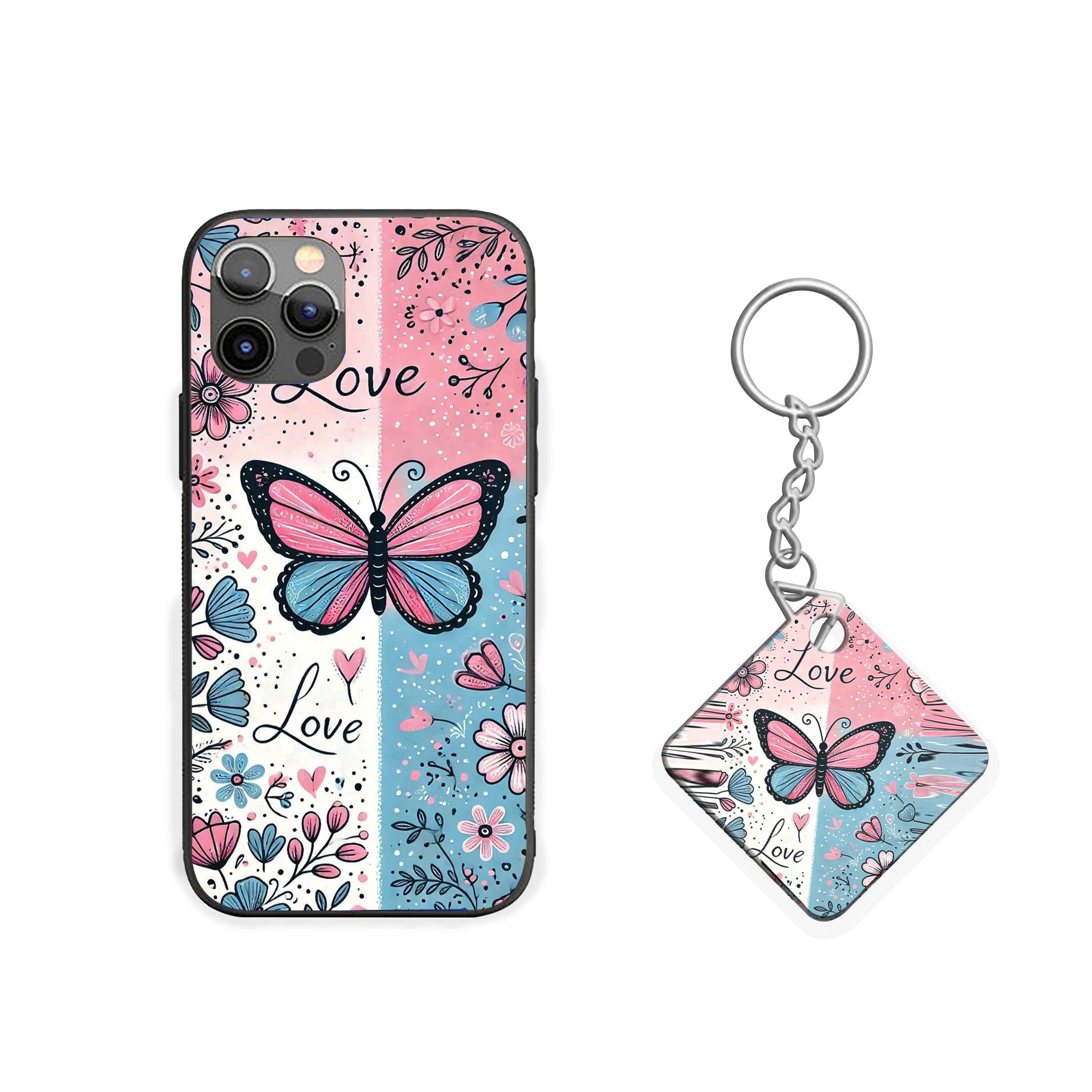 Butterfly Love Flower Girls Silicone Armored Phone Case
