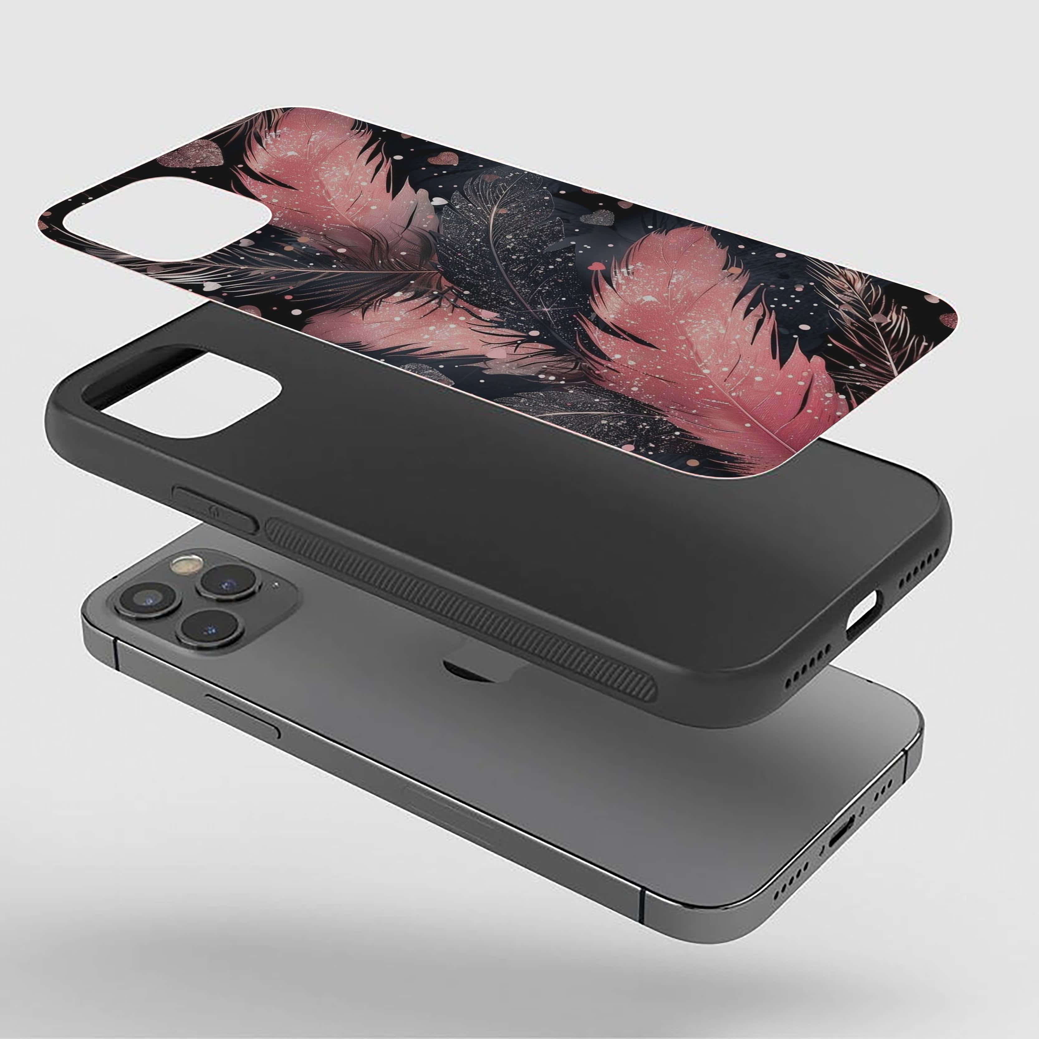 Bird Wings Girls Silicone Armored Phone Case