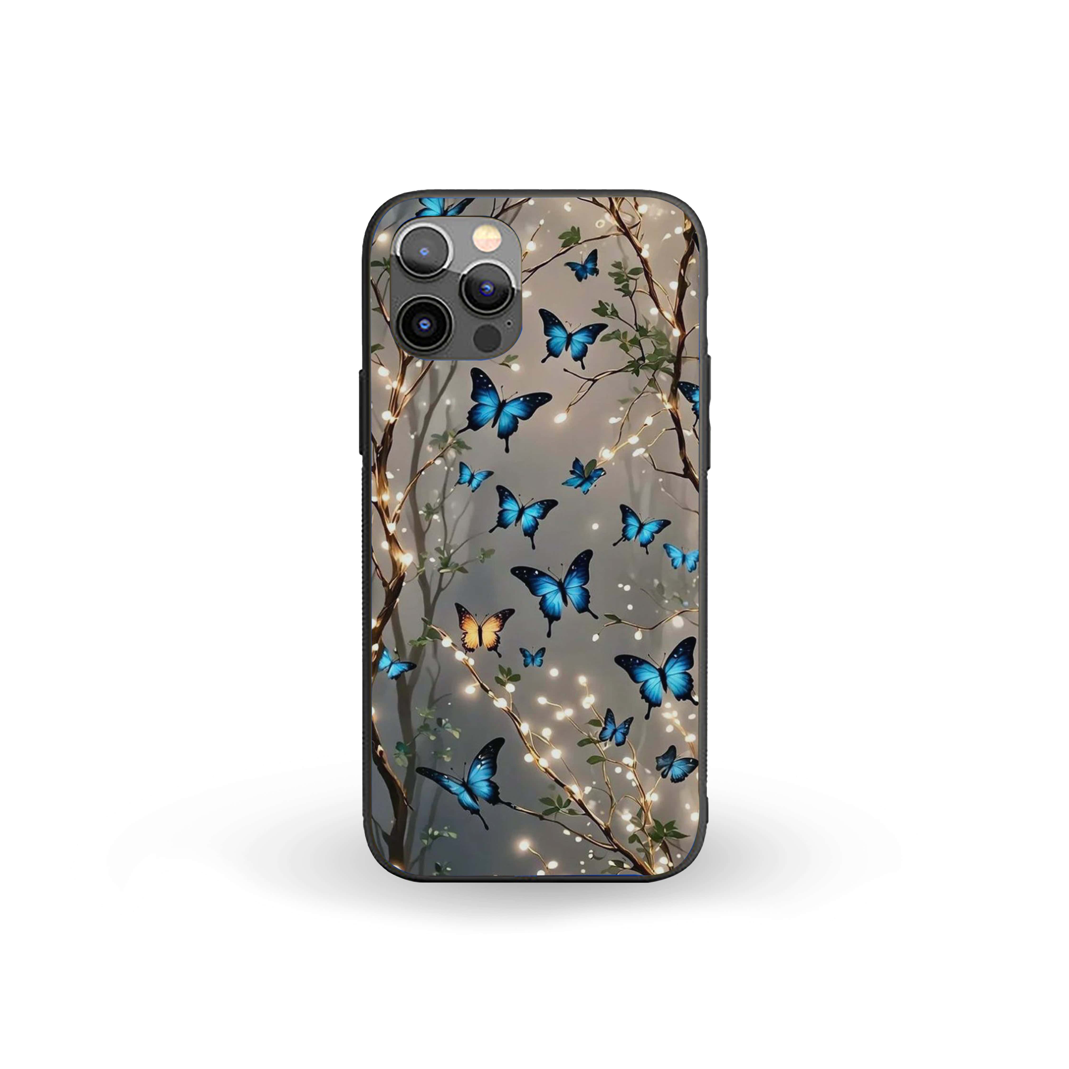 Flying Butterfly Girls Silicone Armored Phone Case