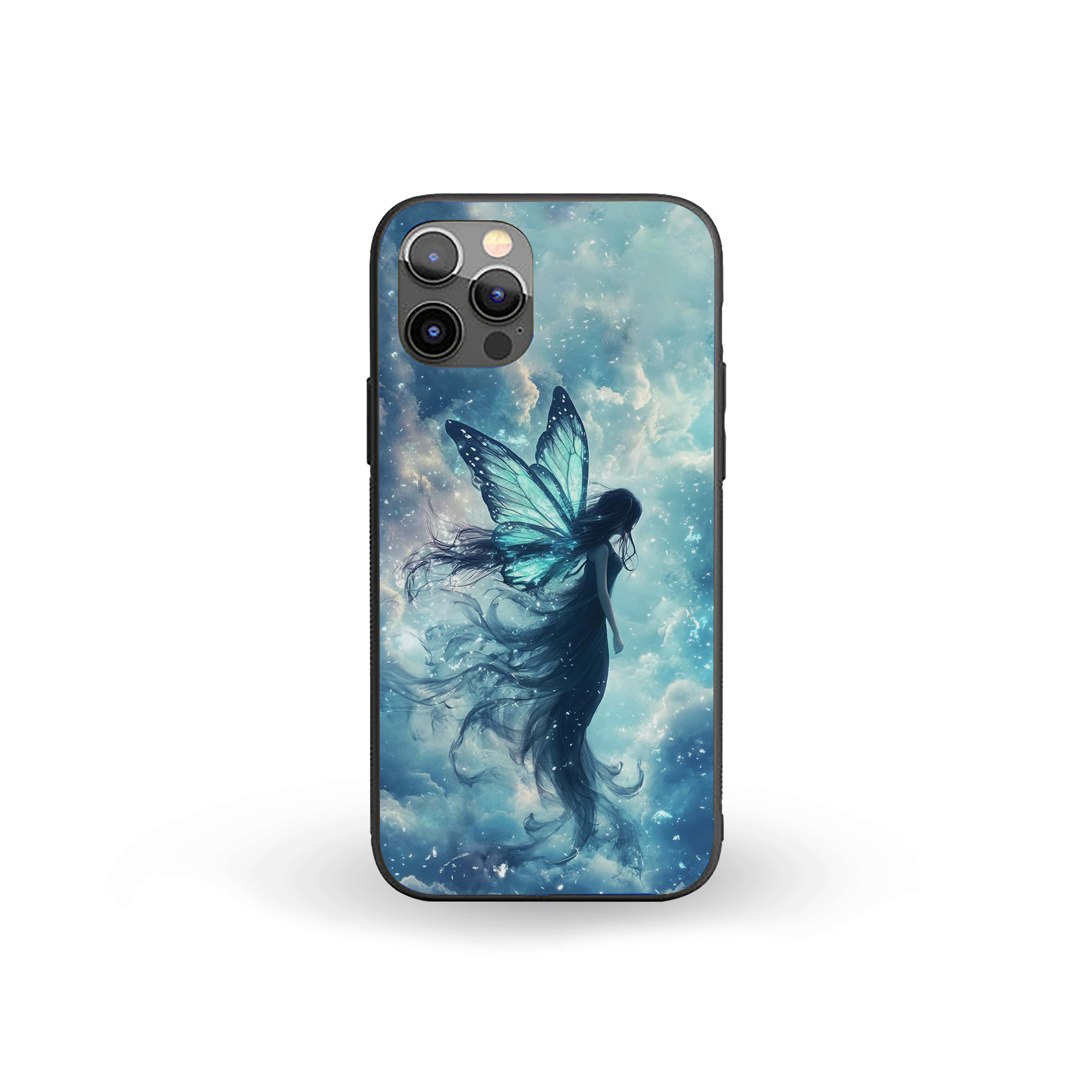 Butterfly Girl Silicone Armored Phone Case