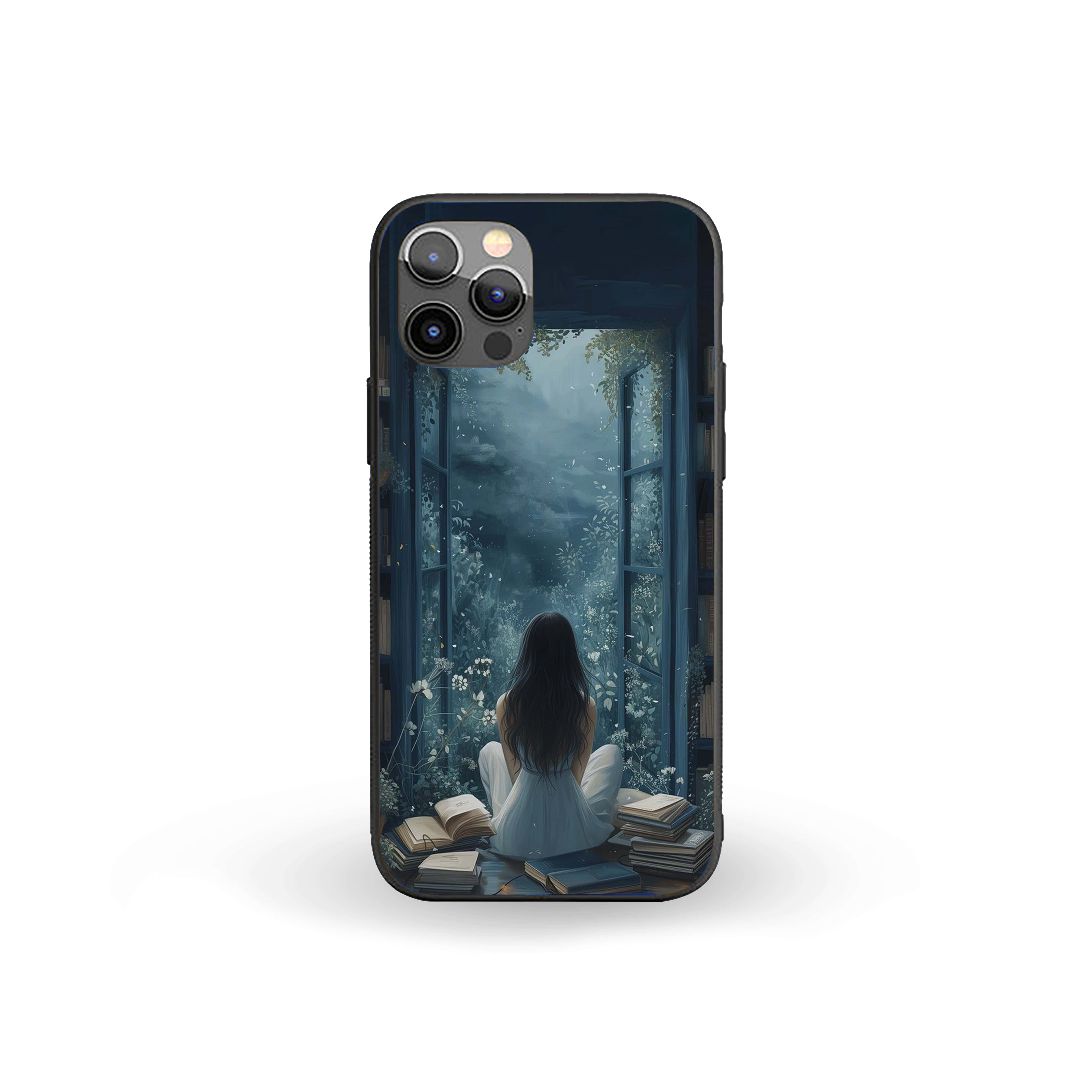 Alone Girls Silicone Armored Phone Case