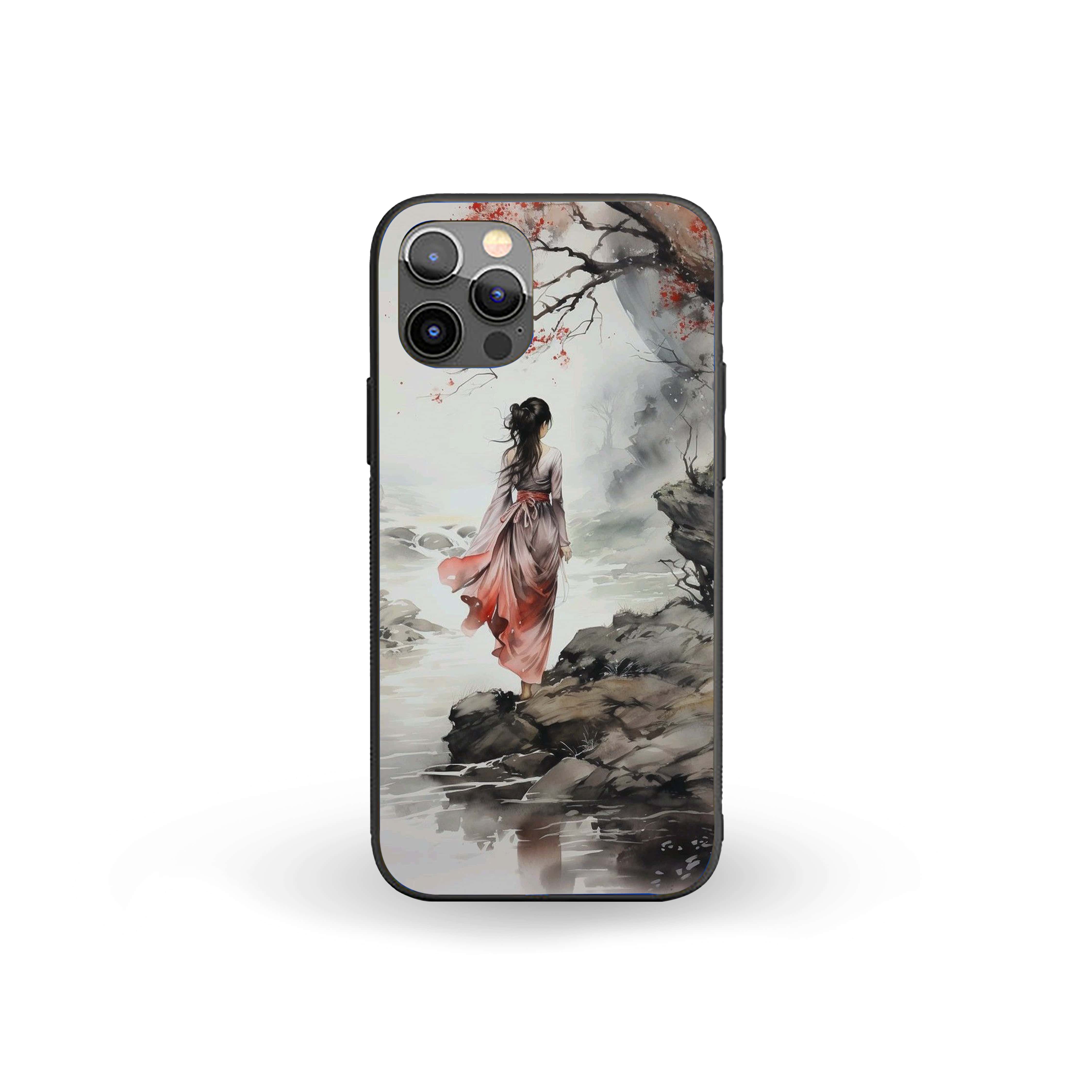 Waterfall Girls Silicone Armored Phone Case