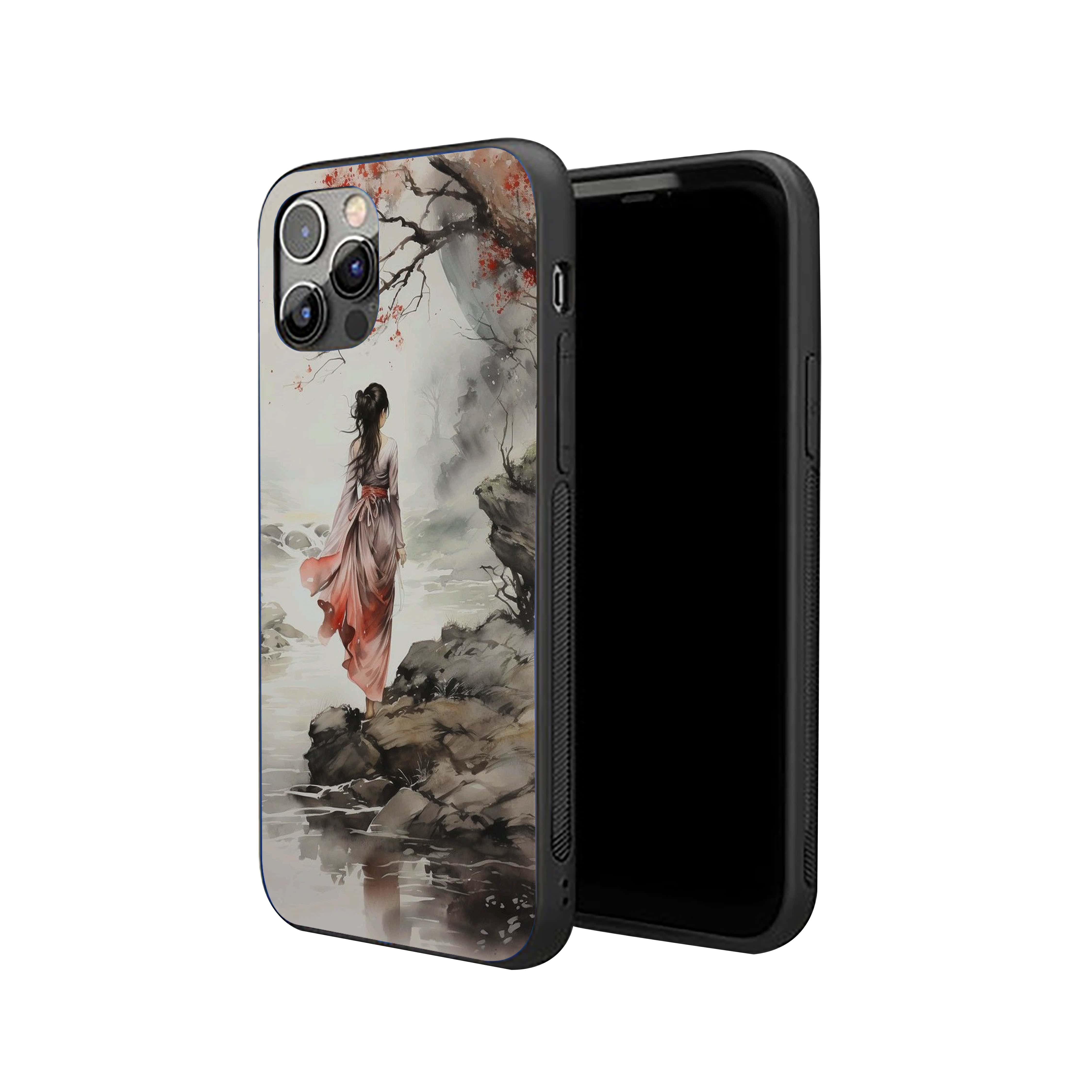 Waterfall Girls Silicone Armored Phone Case