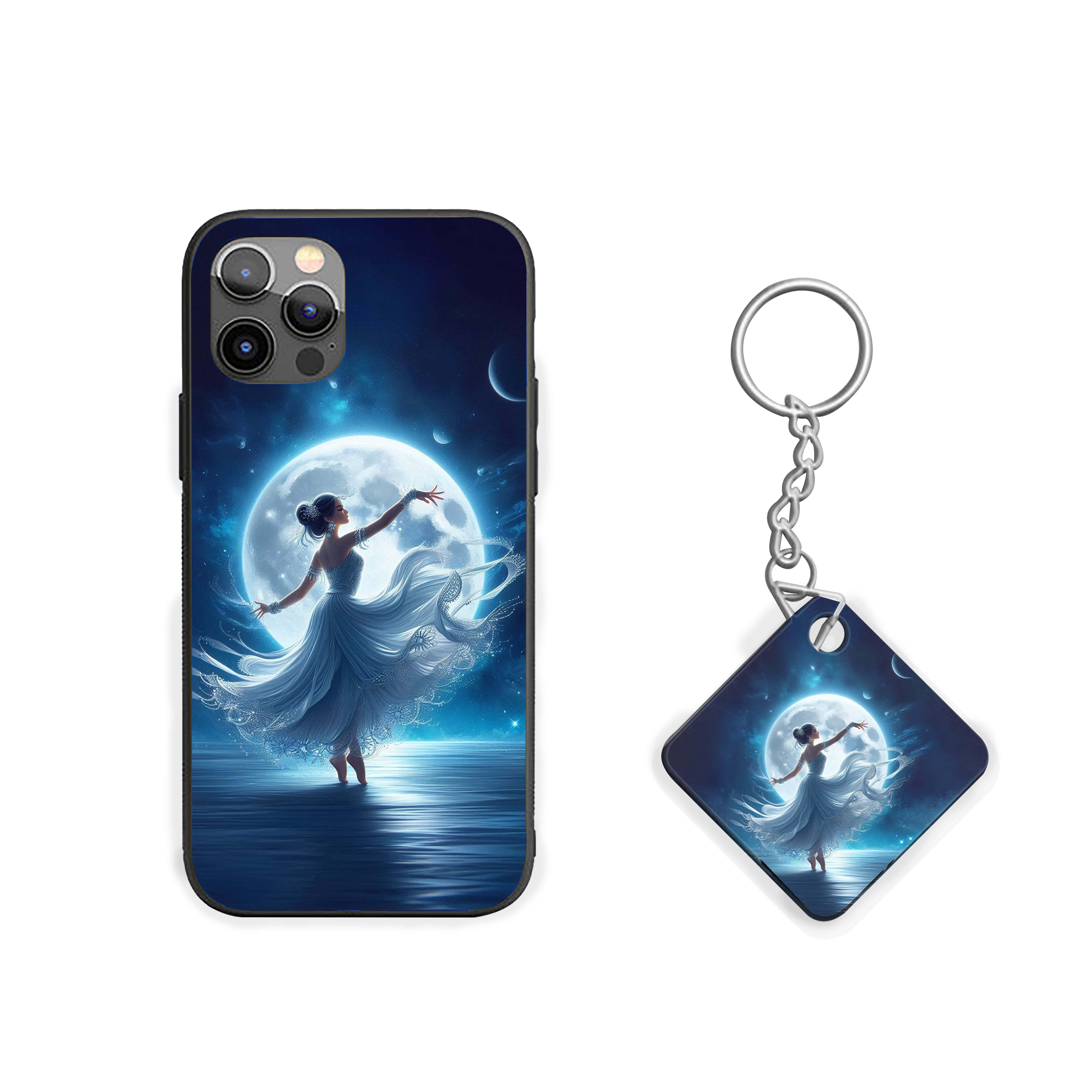Moon Light Dance Girls Silicone Armored Phone Case