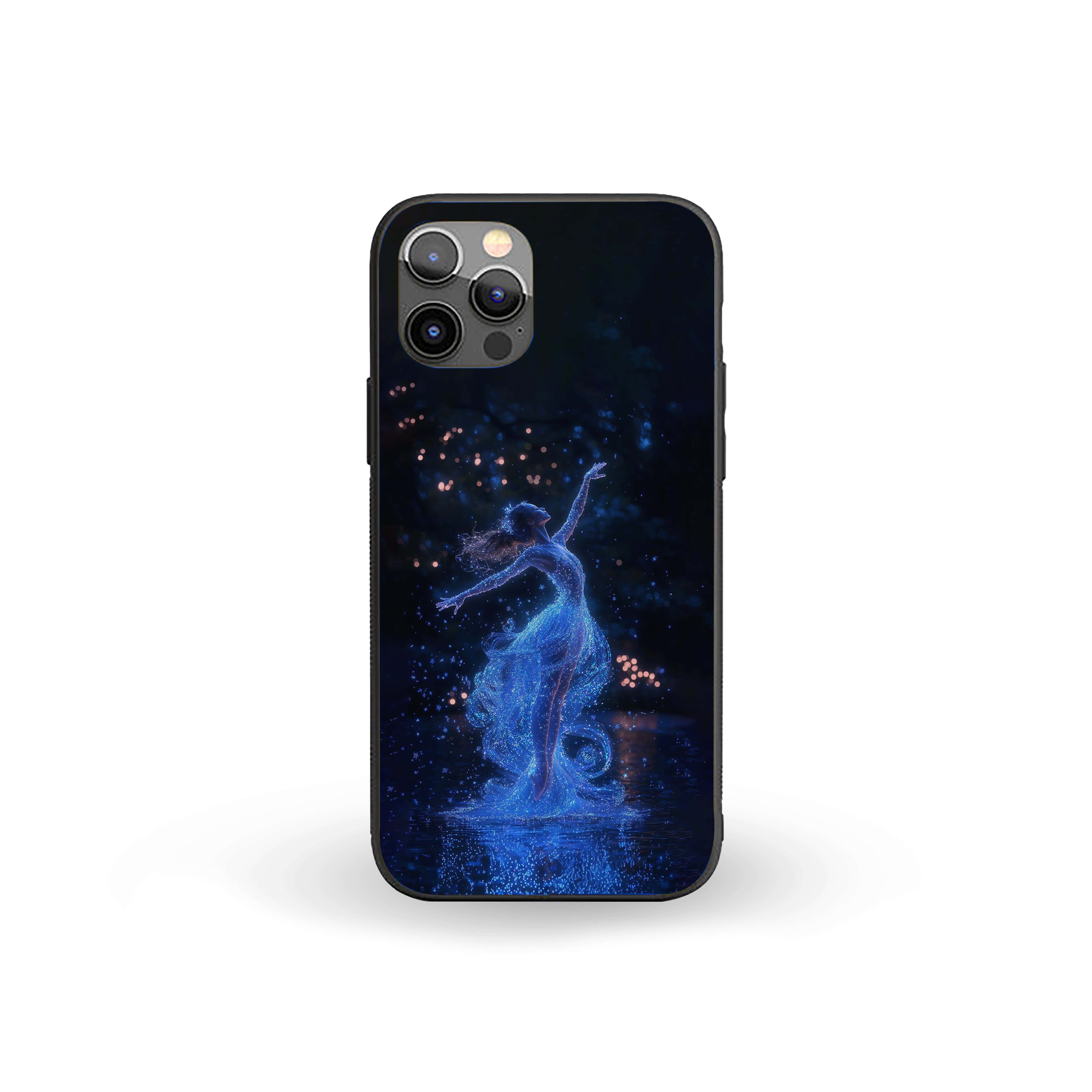 Dance at Night Girls Silicone Armored Phone Case