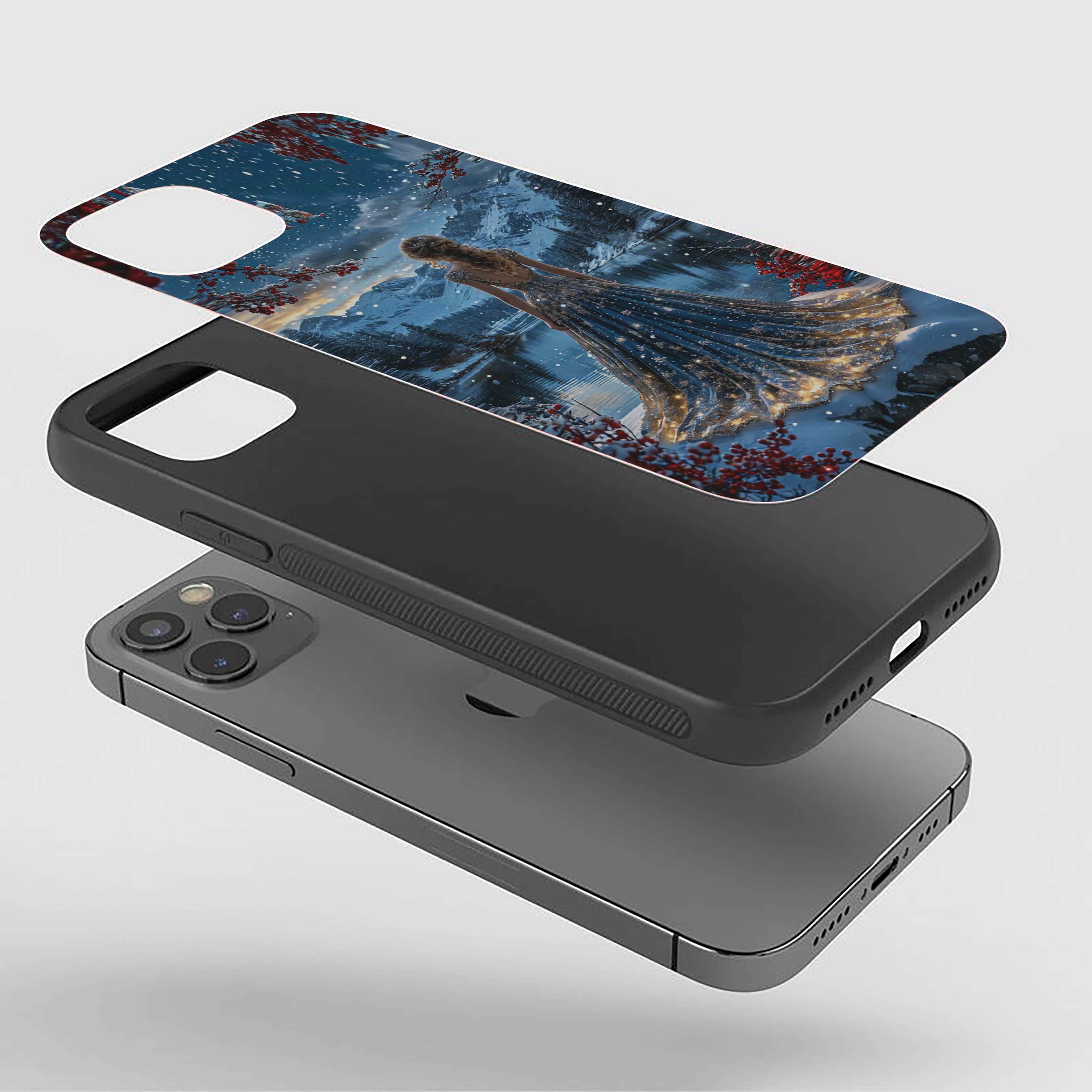 River Bank Girls Silicone Armored Phone Case