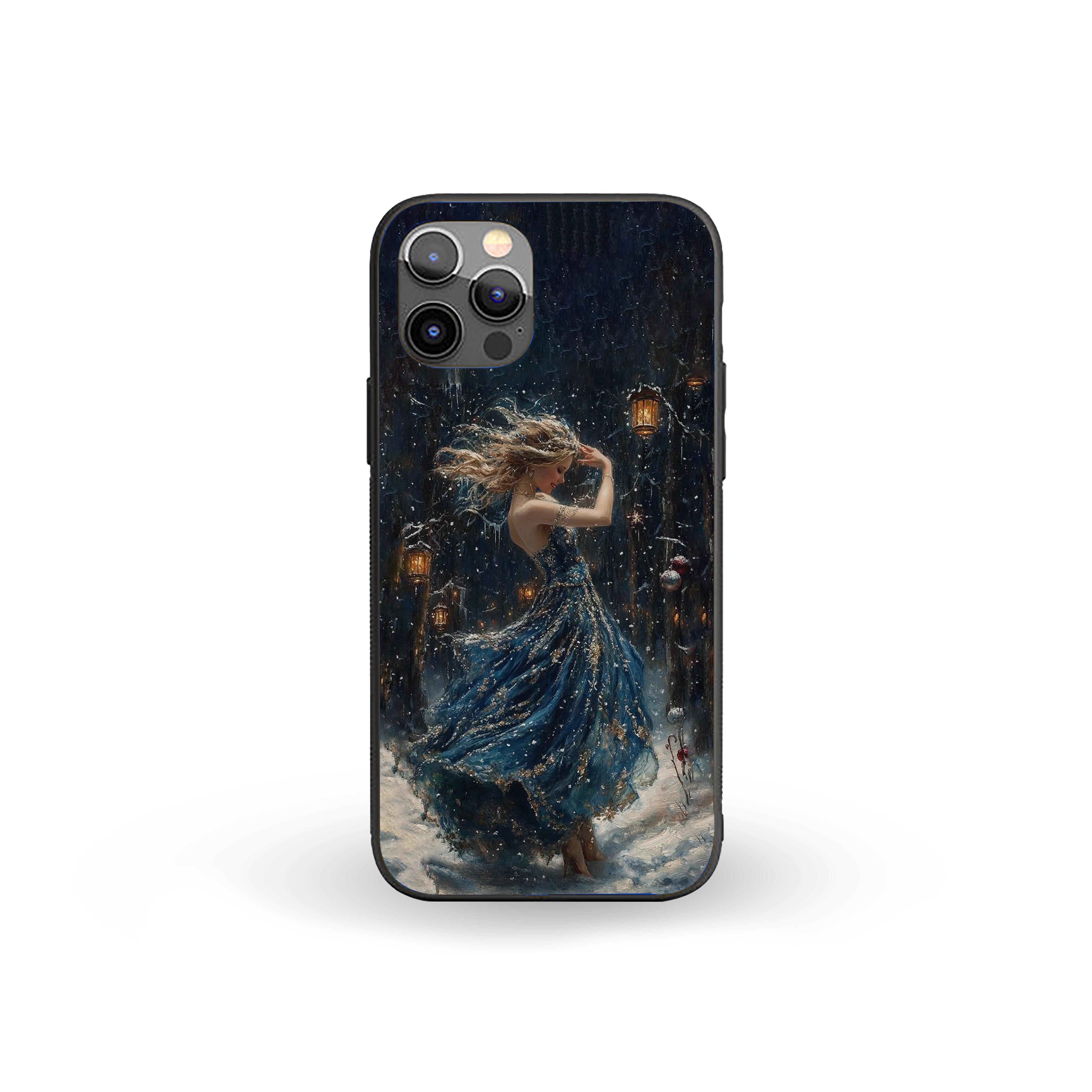 Enchanted Winter Waltz Girls Silicone Armored Phone Case