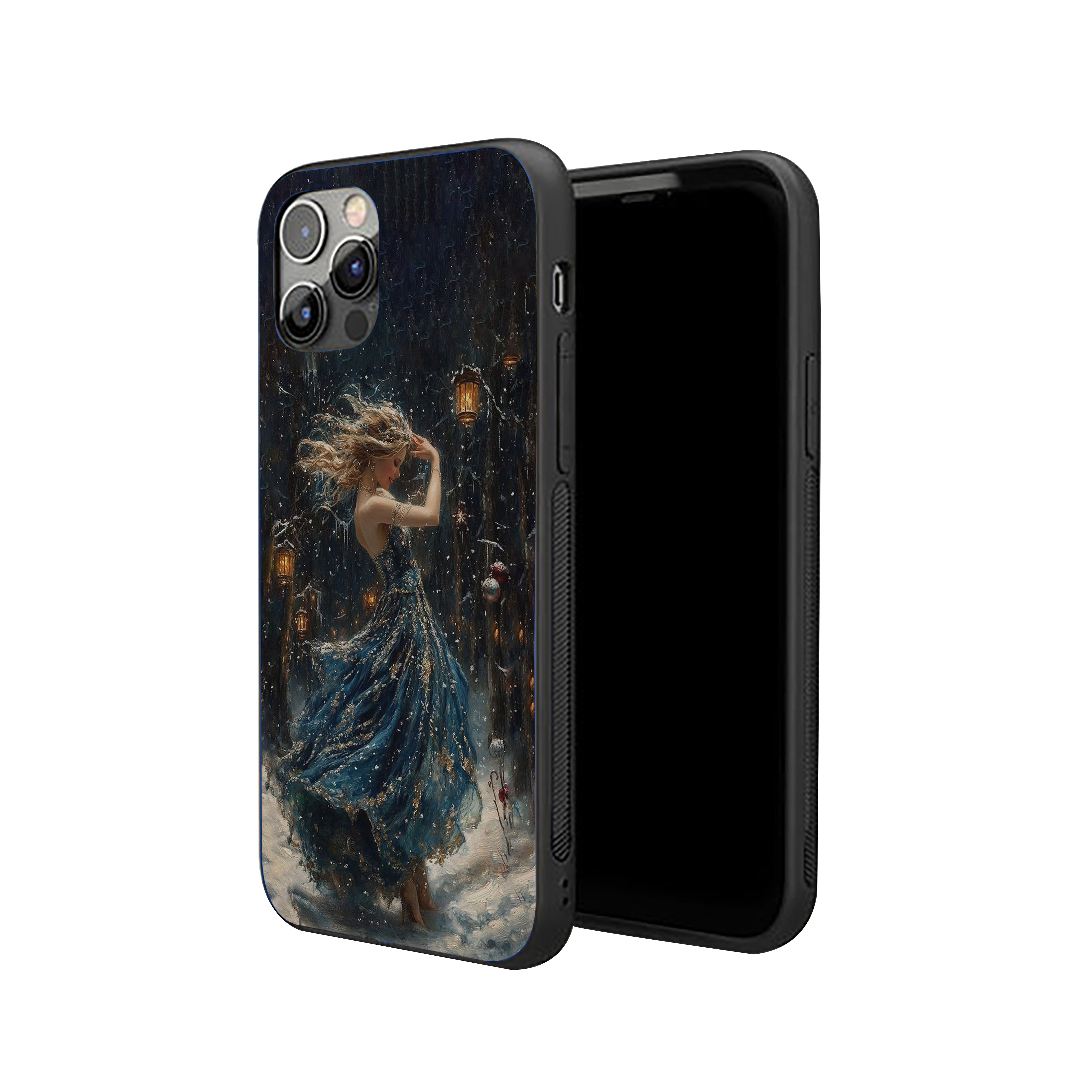 Enchanted Winter Waltz Girls Silicone Armored Phone Case