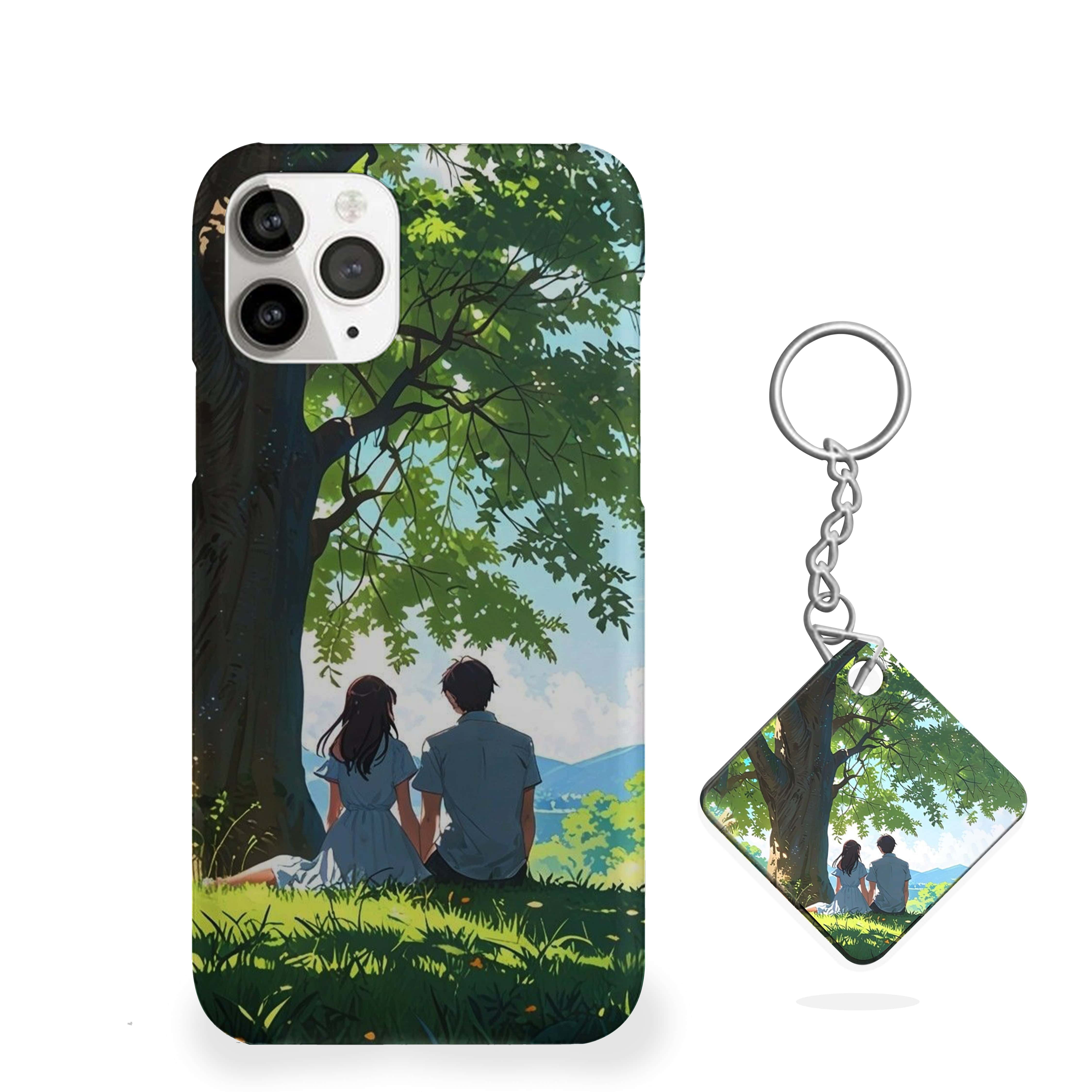Couple At Tree Shadow Girls Phone Cover
