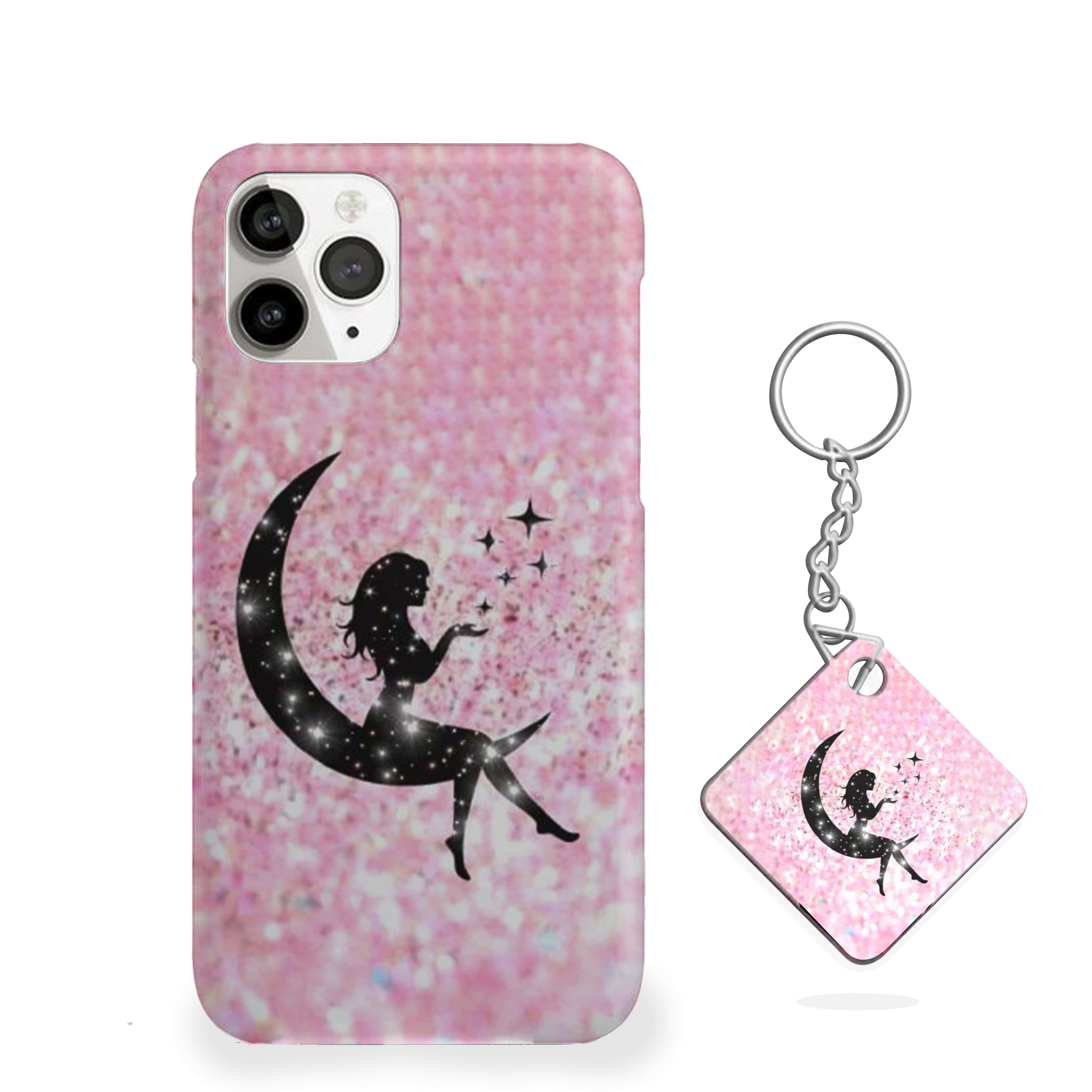 Girl At The Moon Phone Cover