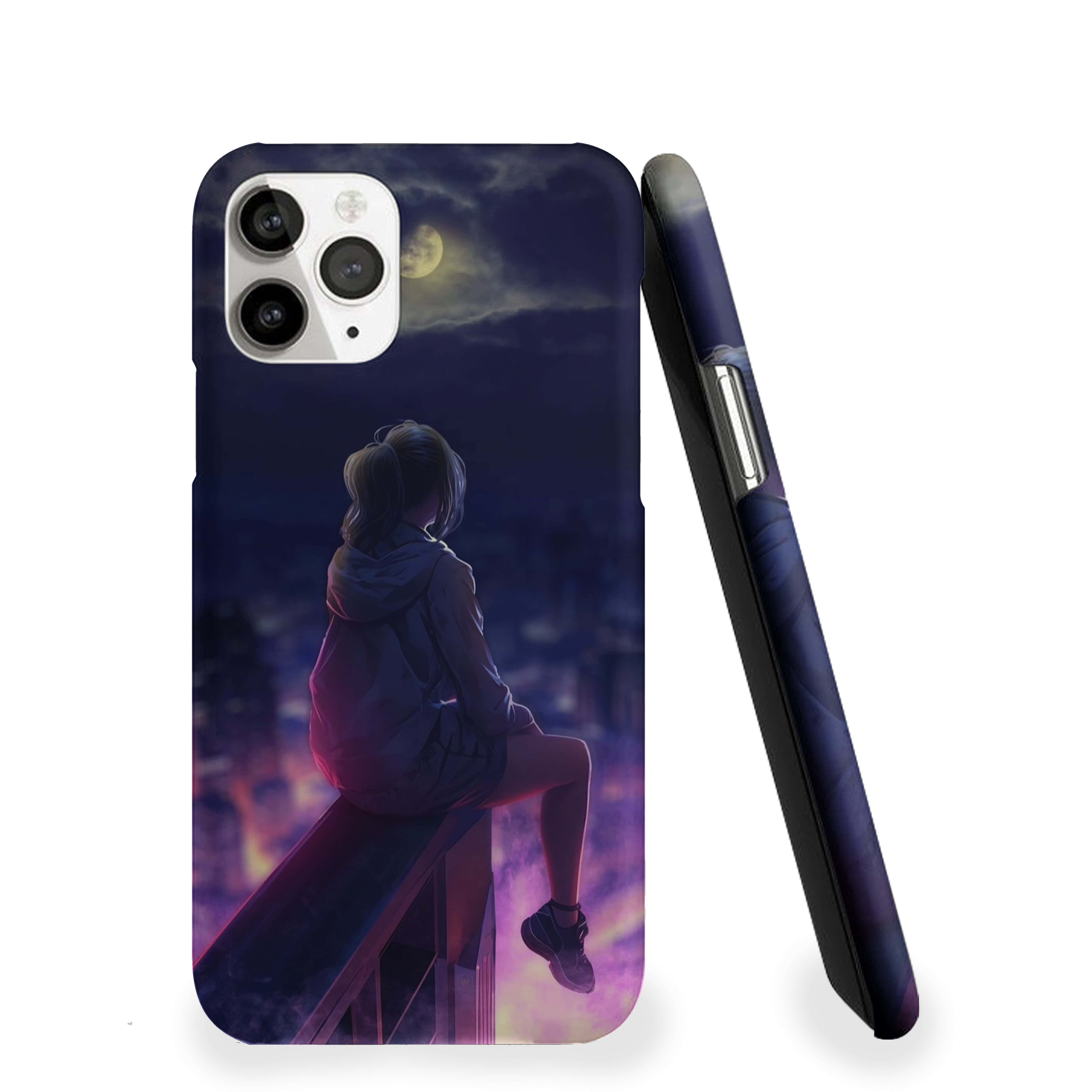 Sad Alone Girl Phone Cover