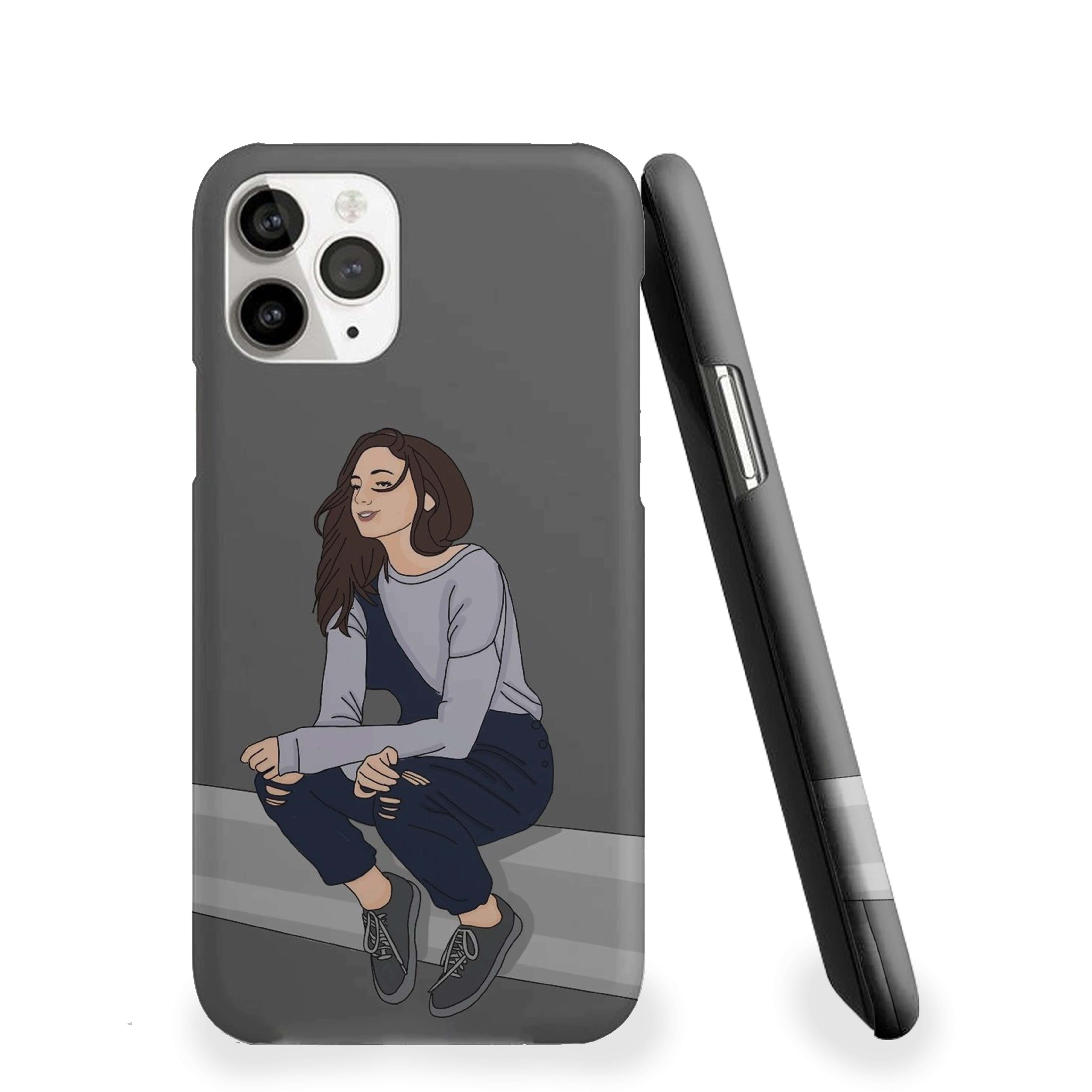 Smiling Girl Phone Cover