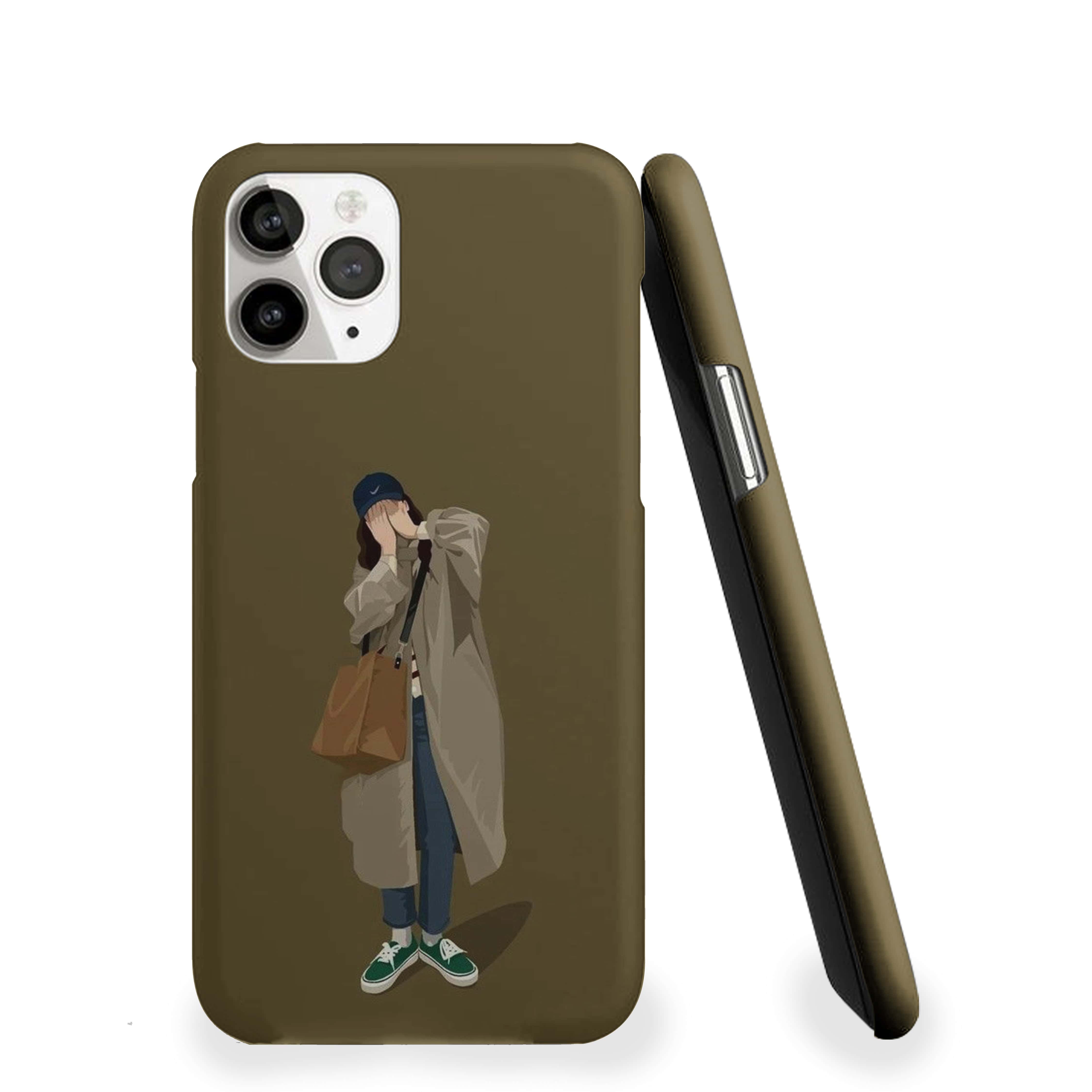 shy Girl Phone Cover