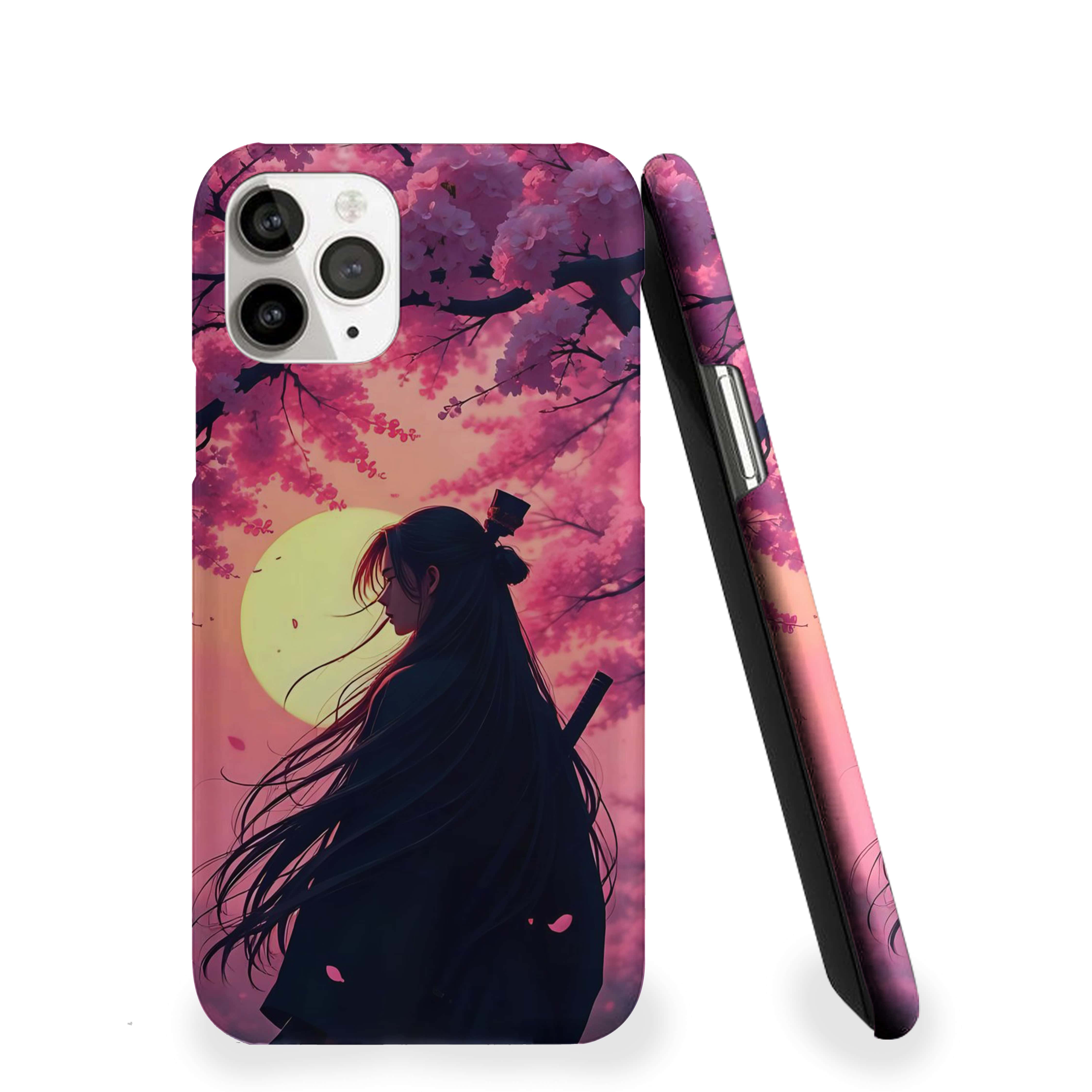 Sad Girl In Moon Light Phone Cover