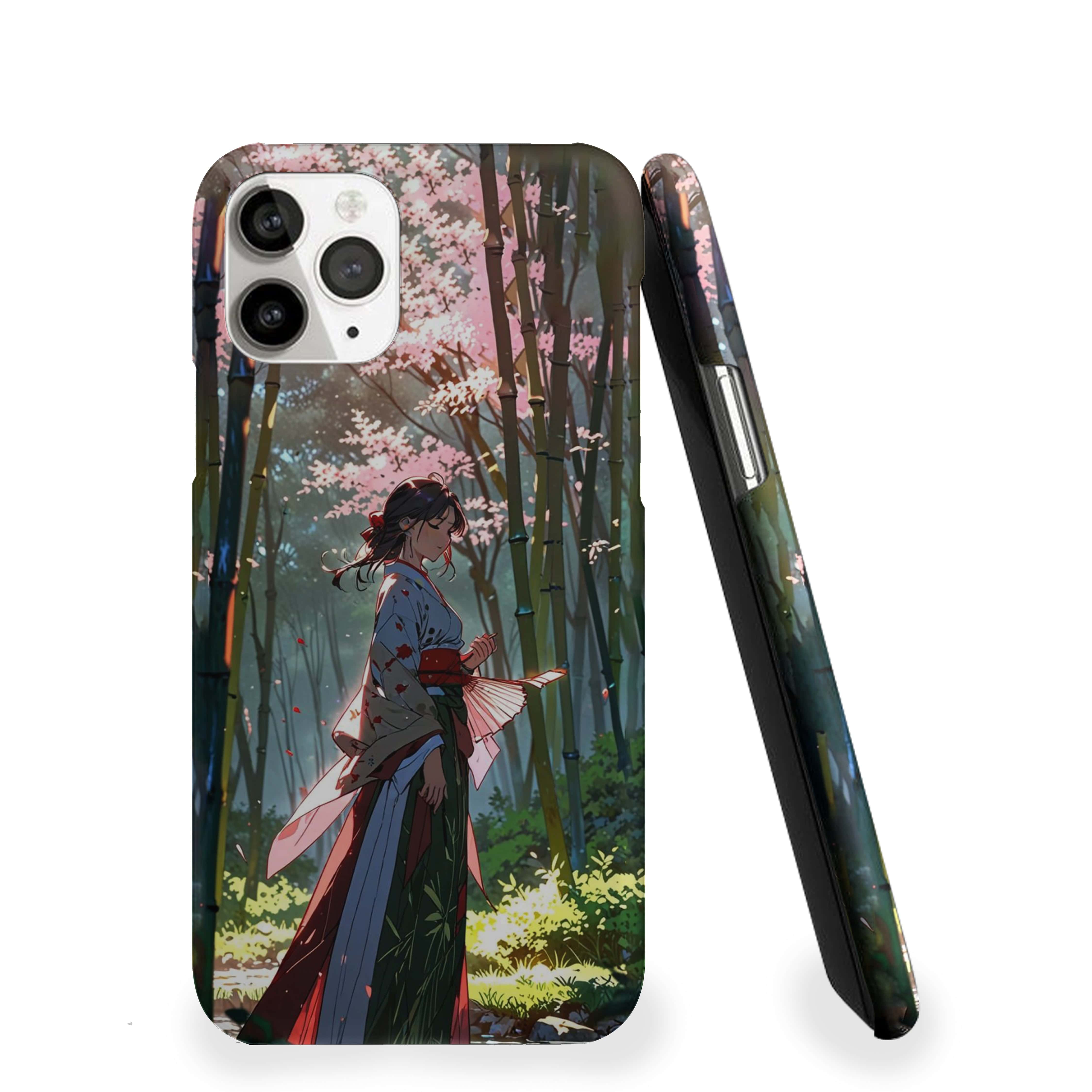 bamboo forest Girls Phone Cover