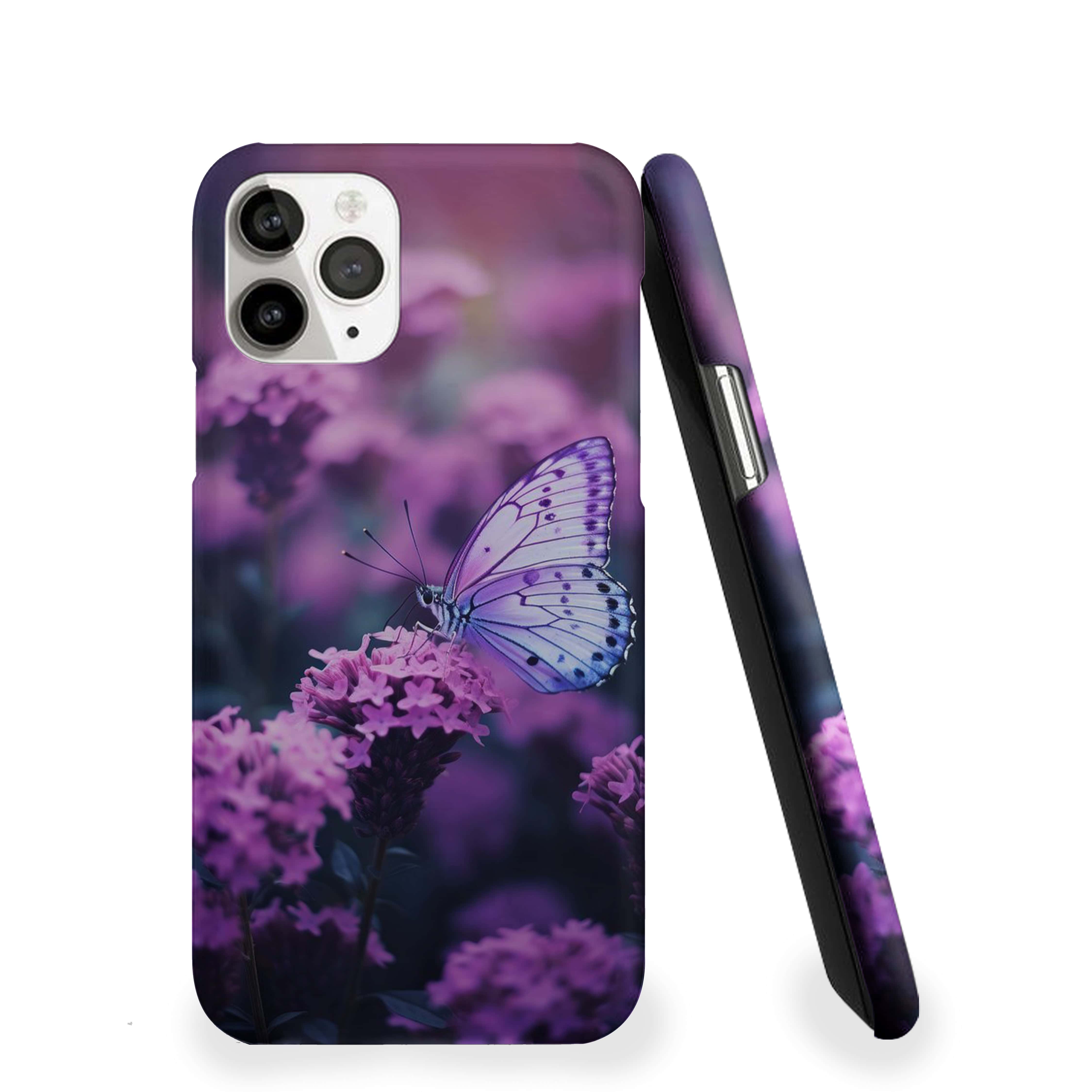 Butterfly On Flower Girls Phone Cover