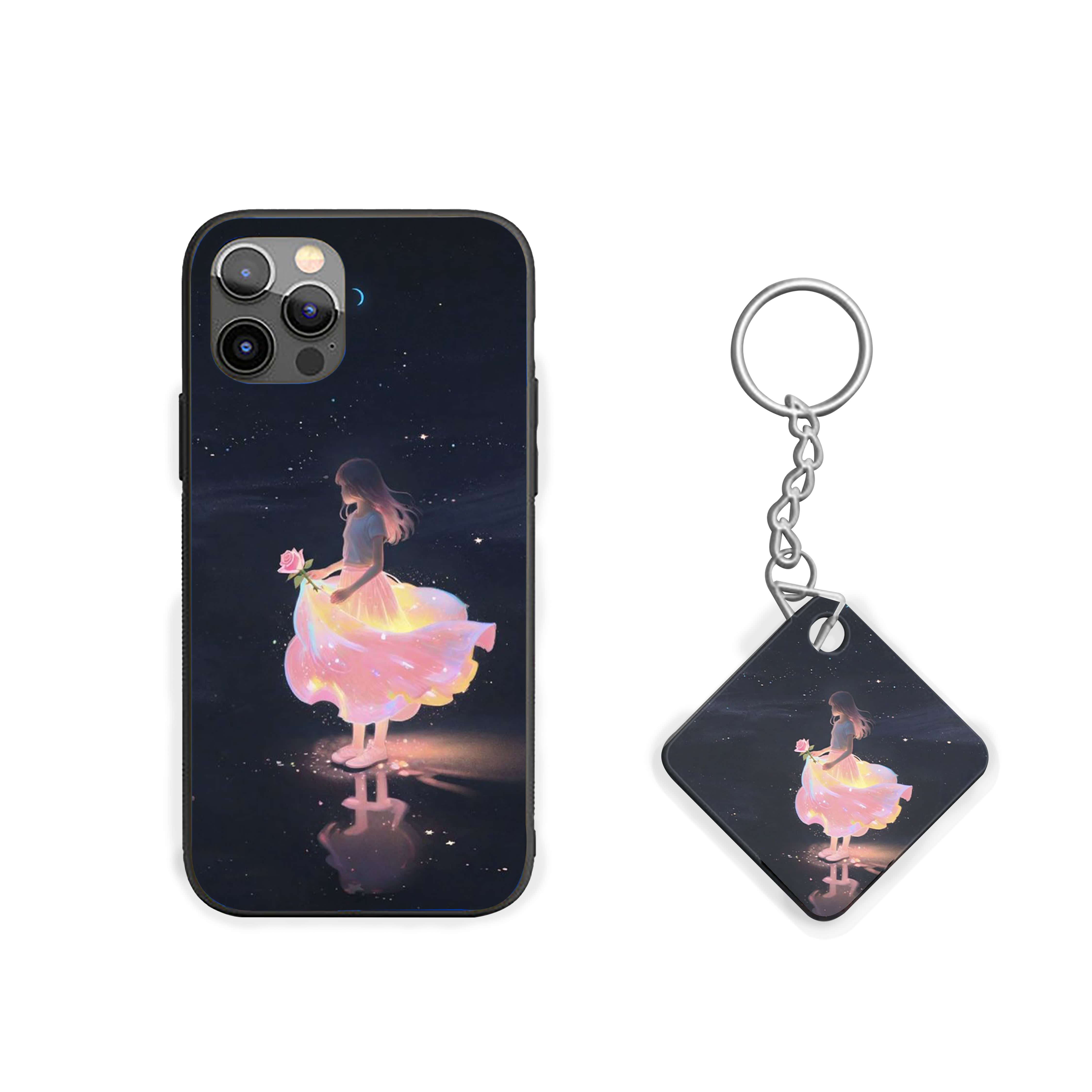 Pretty Dreamgirl With Flower Girls Silicone Armored Phone Case