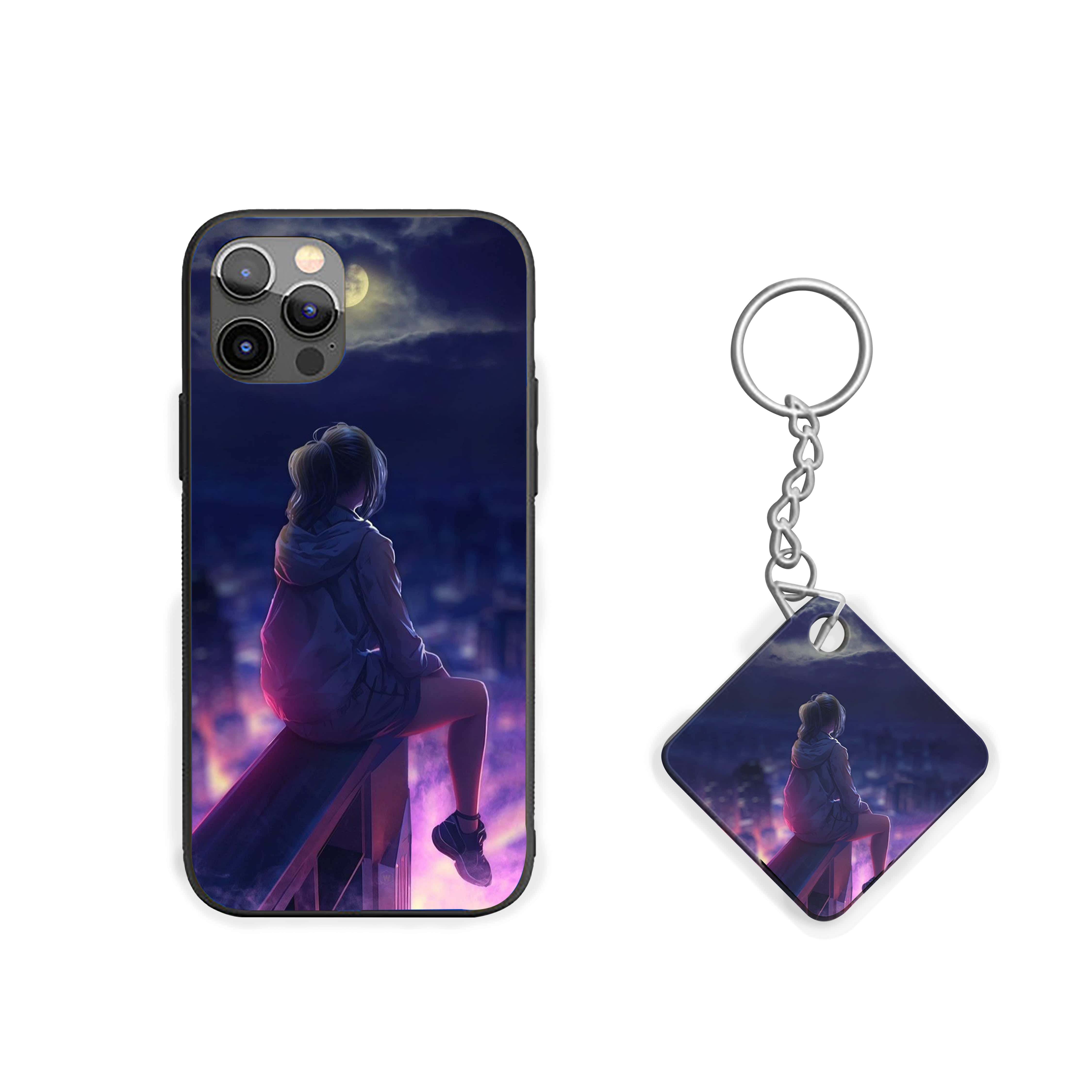 Sad alone Girl Silicone Armored Phone Case