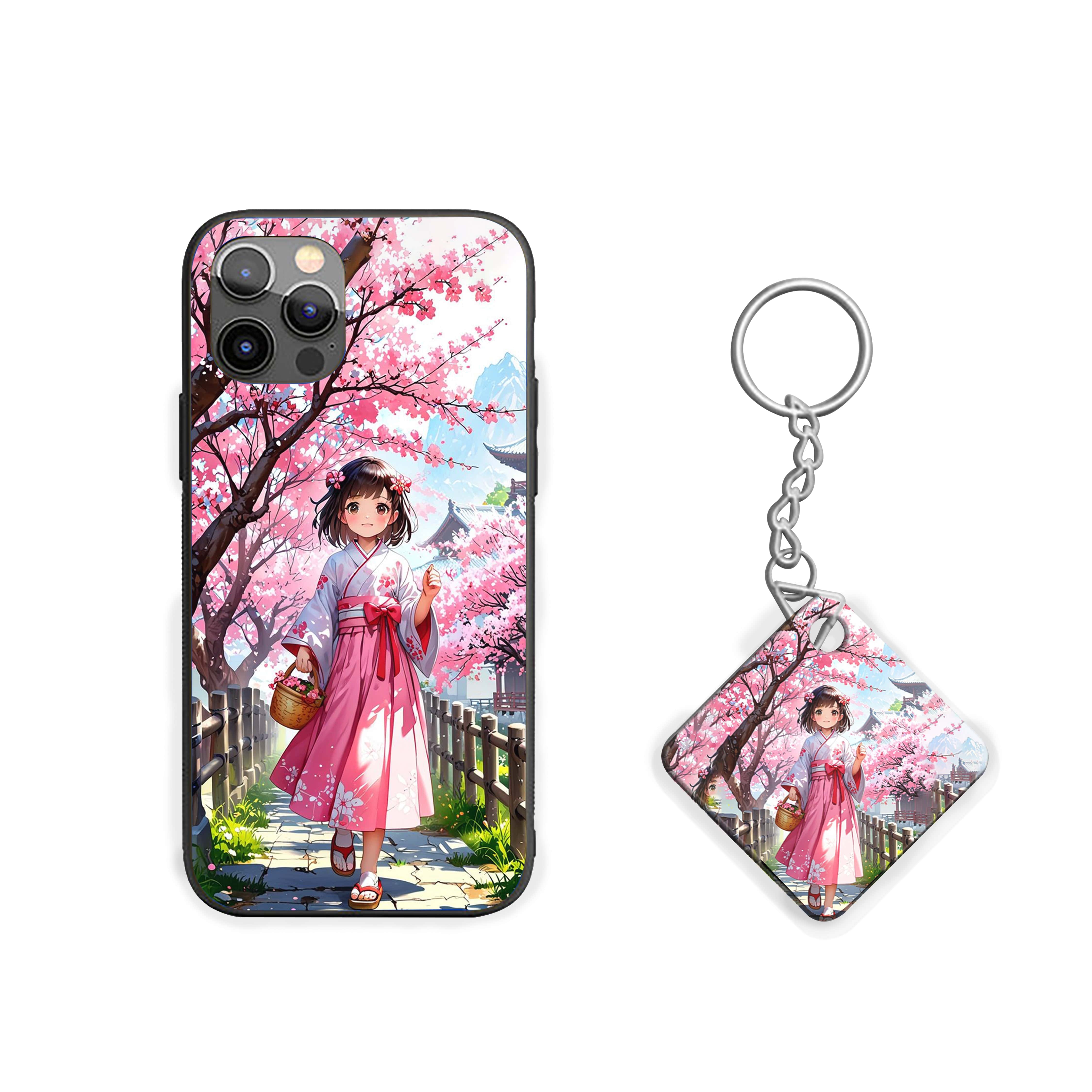 Pretty Girl With Nature Beauty Silicone Armored Phone Case