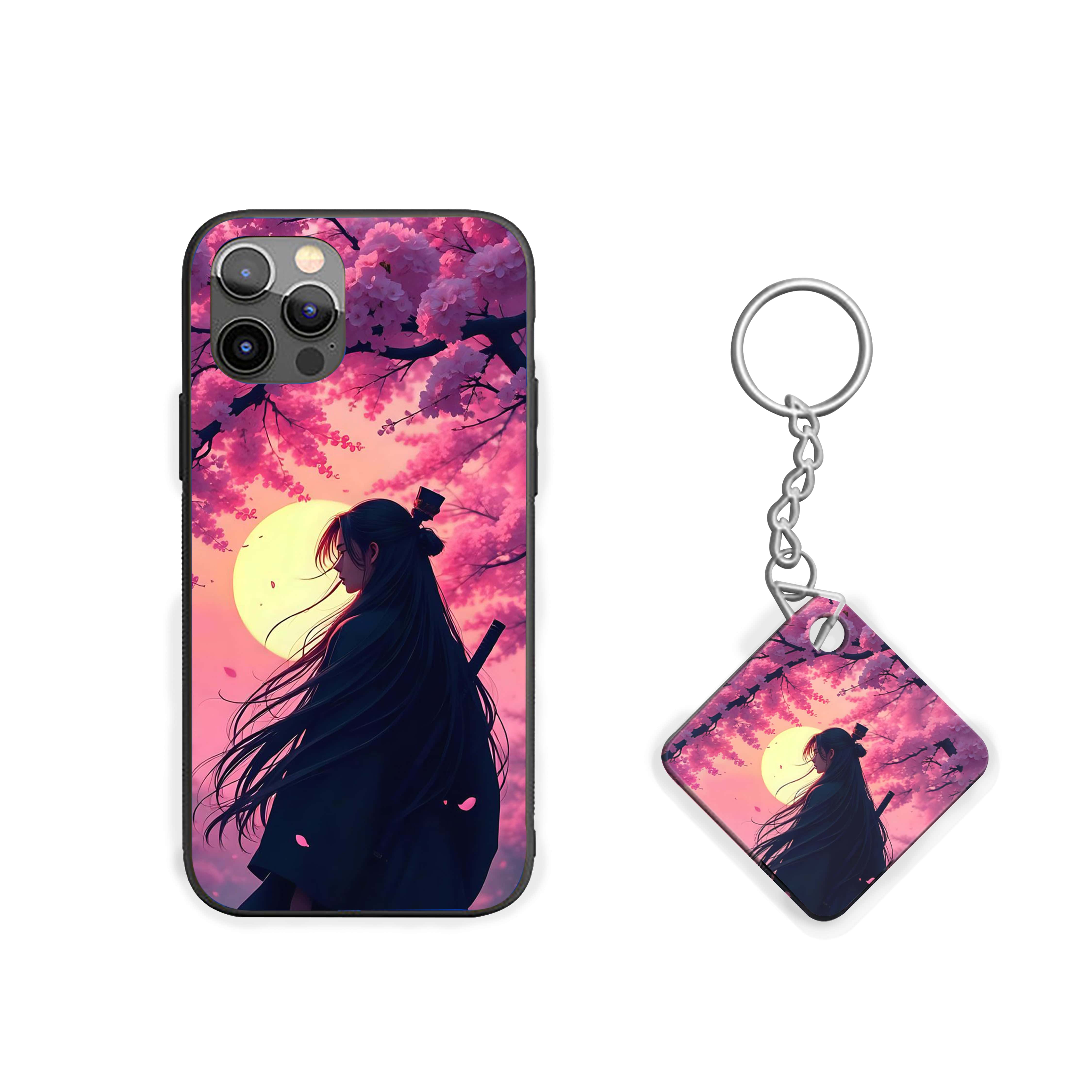 Sad Girl In Moon Light Silicone Armored Phone Case