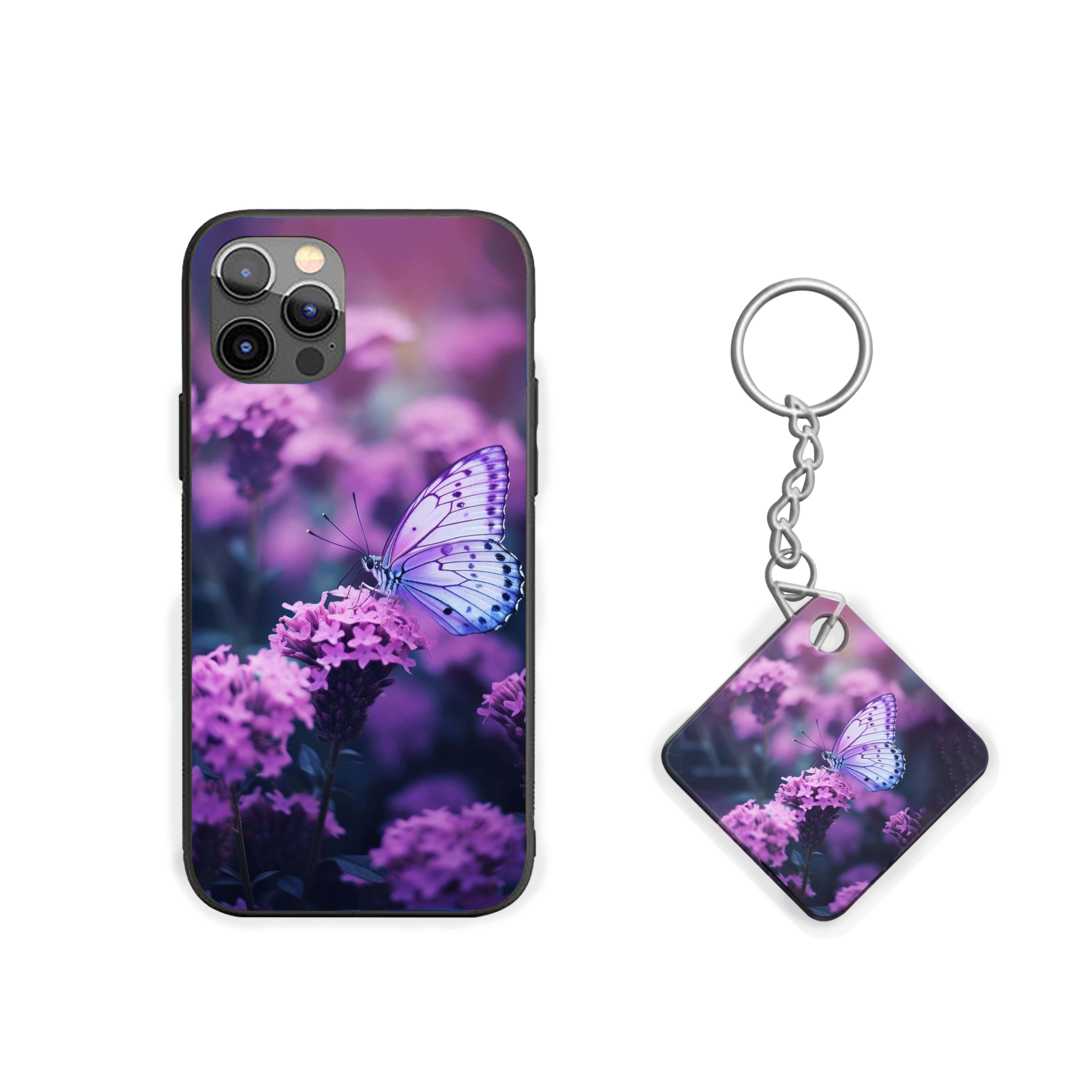 Butterfly On Flower Girls Silicone Armored Phone Case