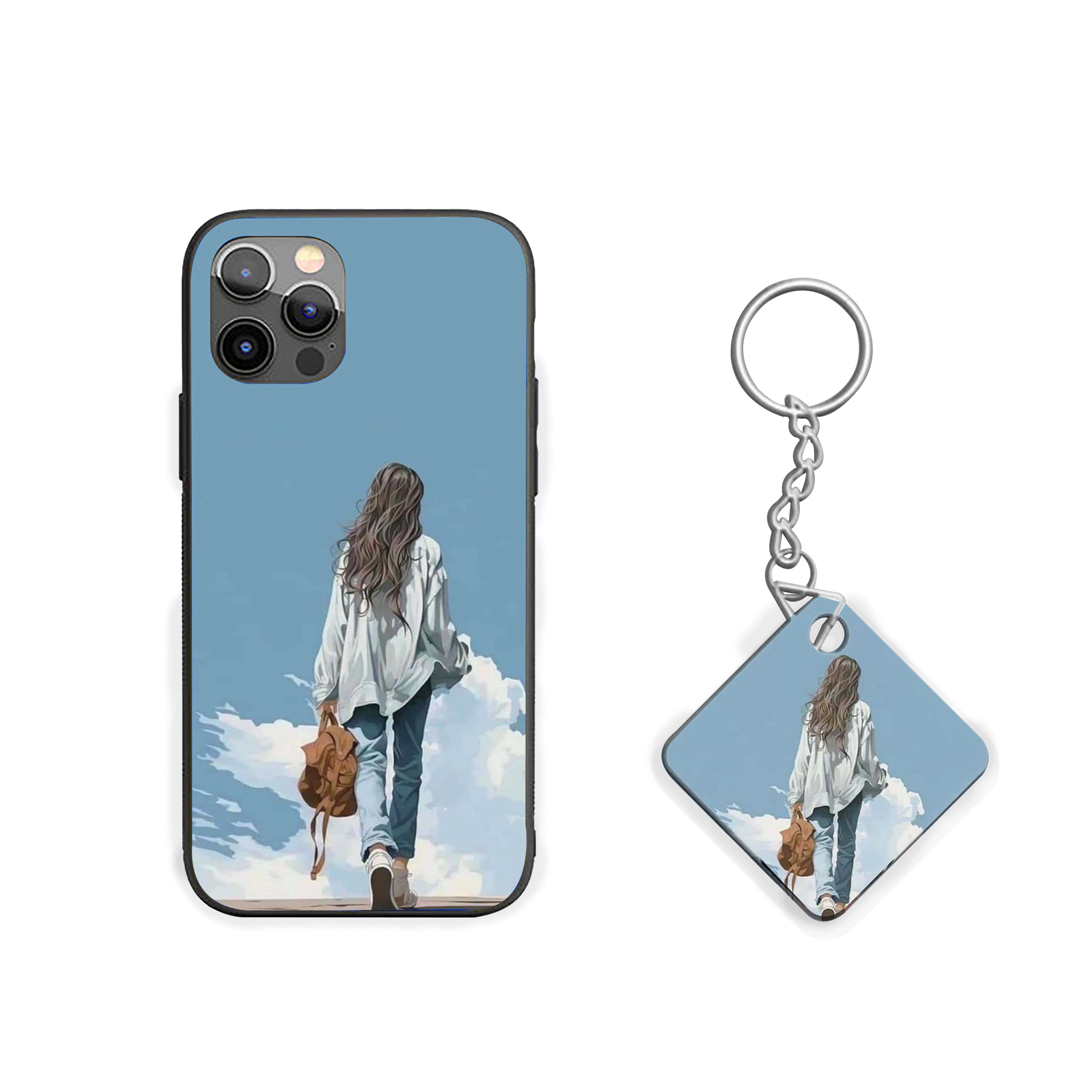 Solo Girl With Bag Girls Silicone Armored Phone Case