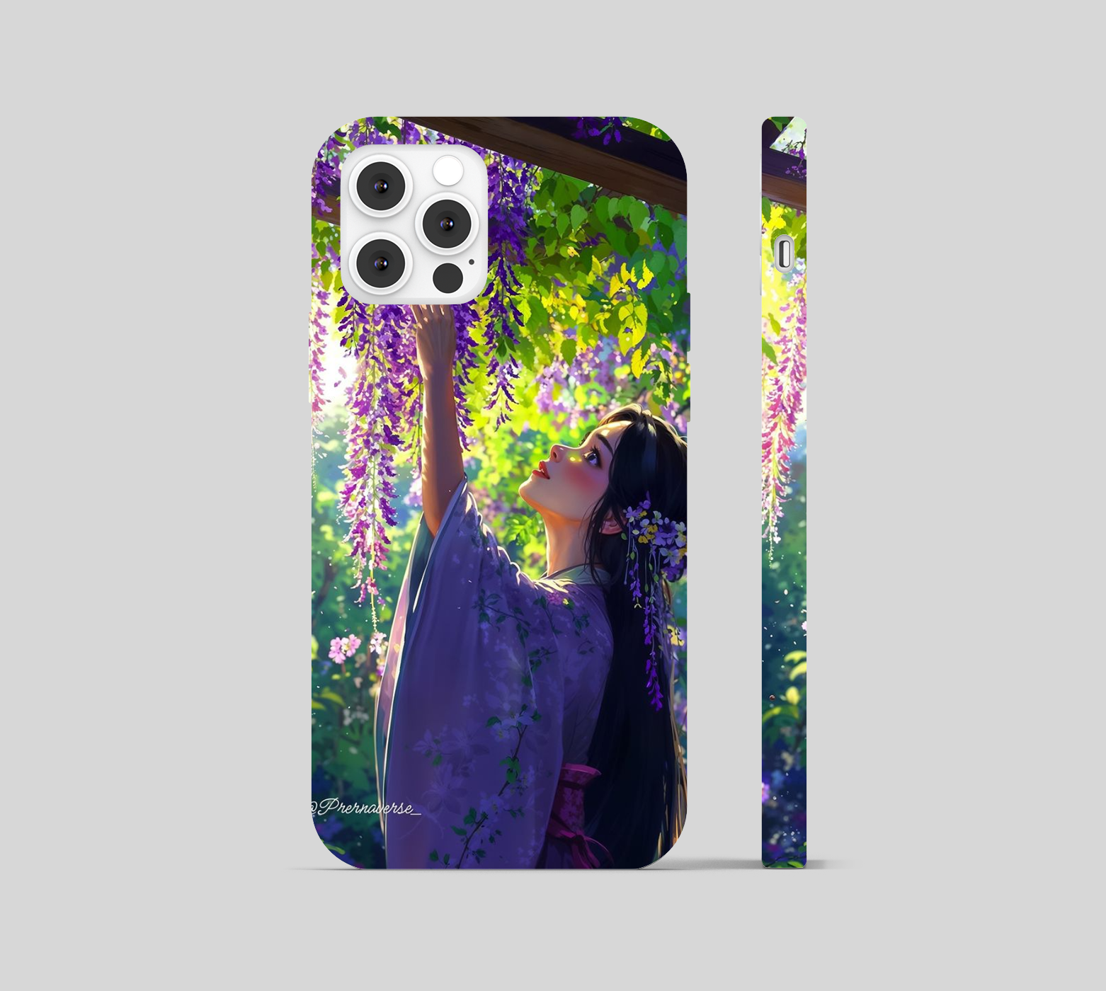Girl Ghibli Theme Phone Cover