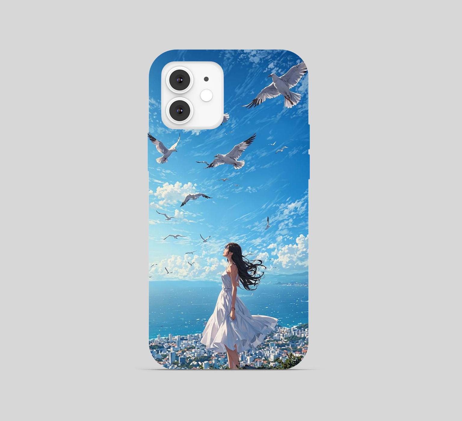 Girl Ghibli Theme Phone Cover
