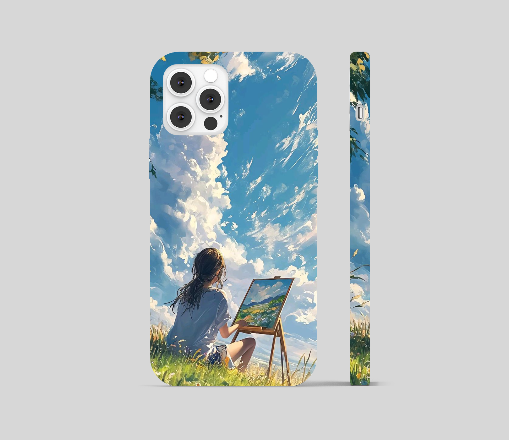 Girl Ghibli Theme Phone Cover