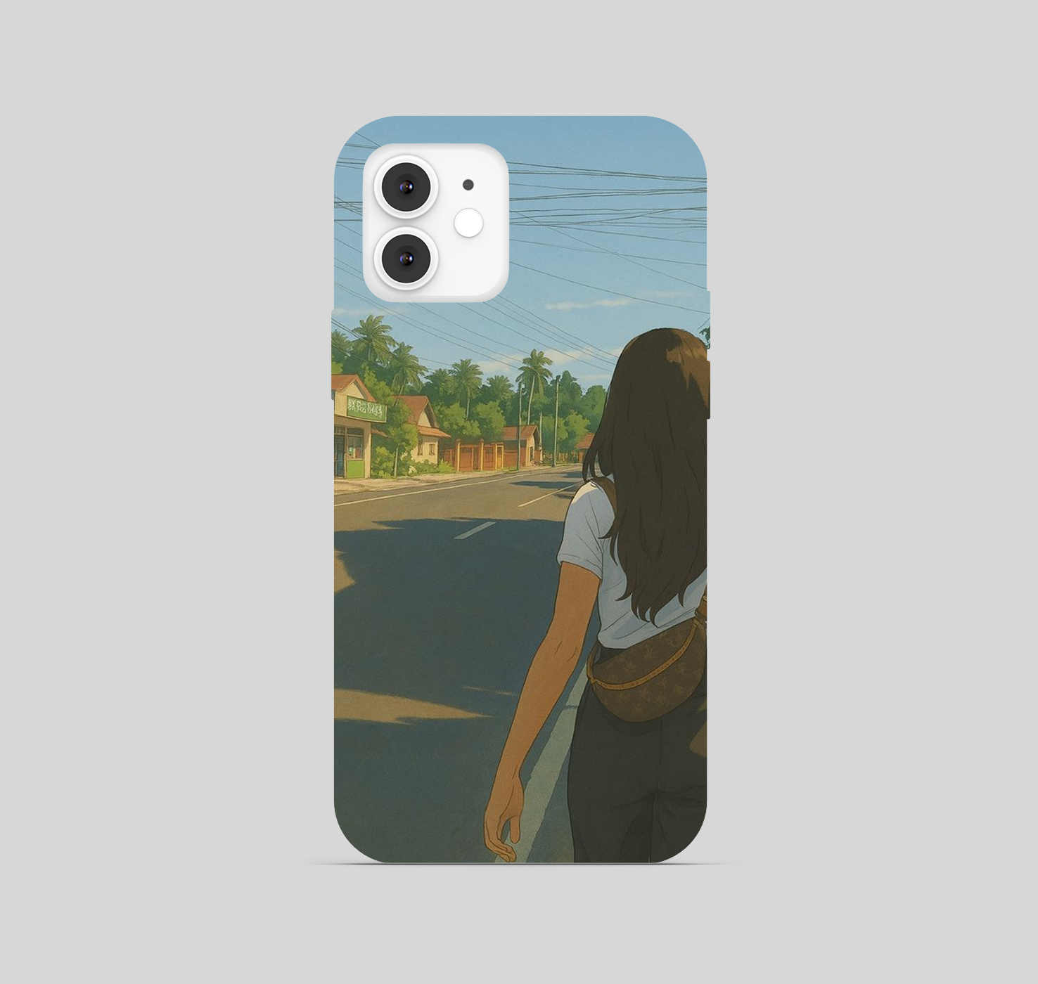 Girl Ghibli Theme Phone Cover