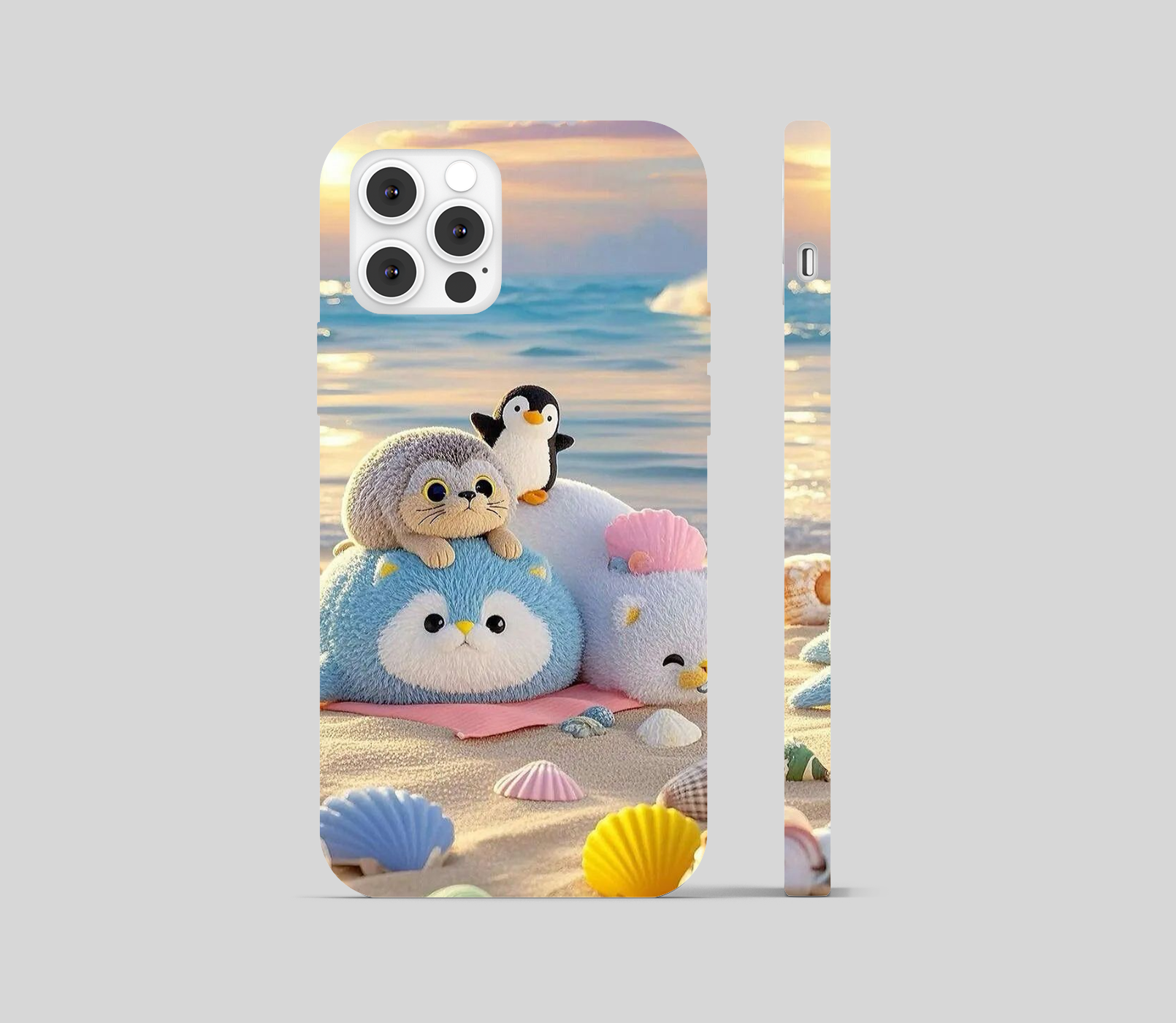 Cute Teddy Theme Phone Cover