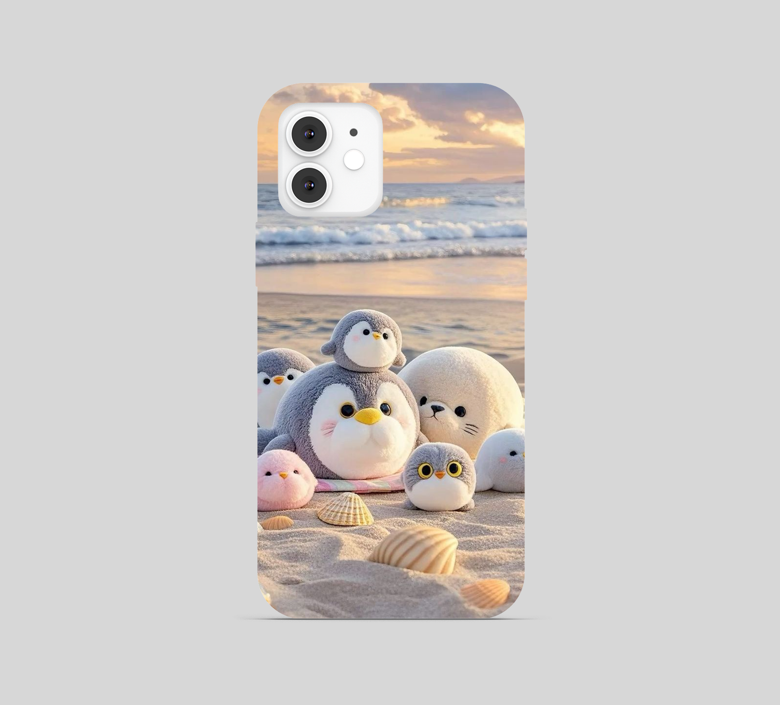 Cute Teddy Theme Phone Cover