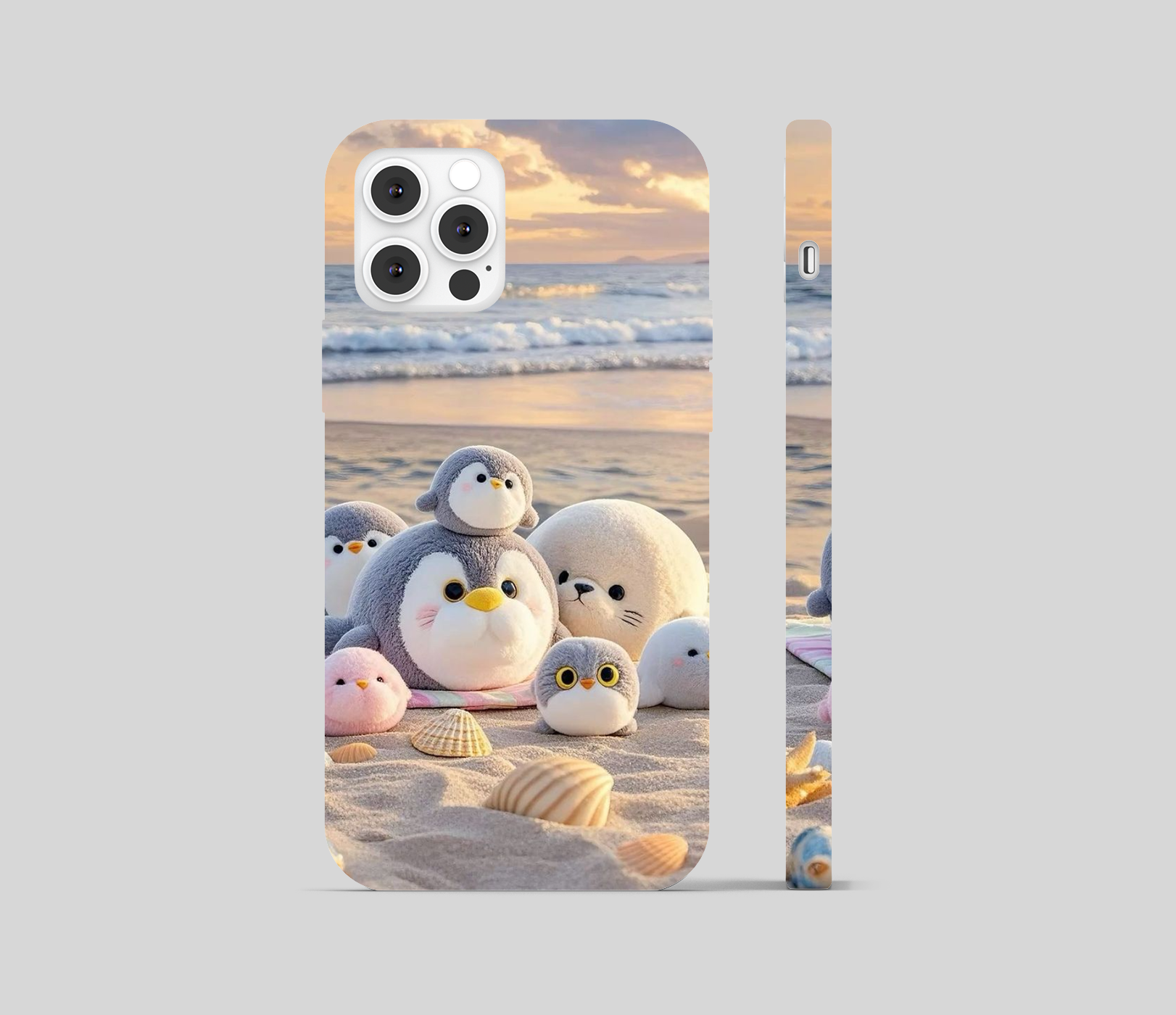 Cute Teddy Theme Phone Cover