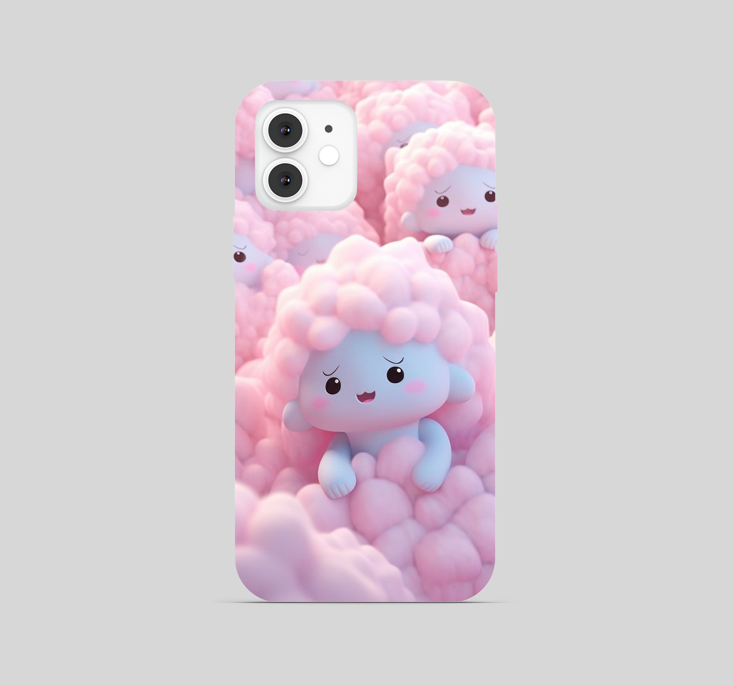Cute Doll Collage Theme Phone Cover