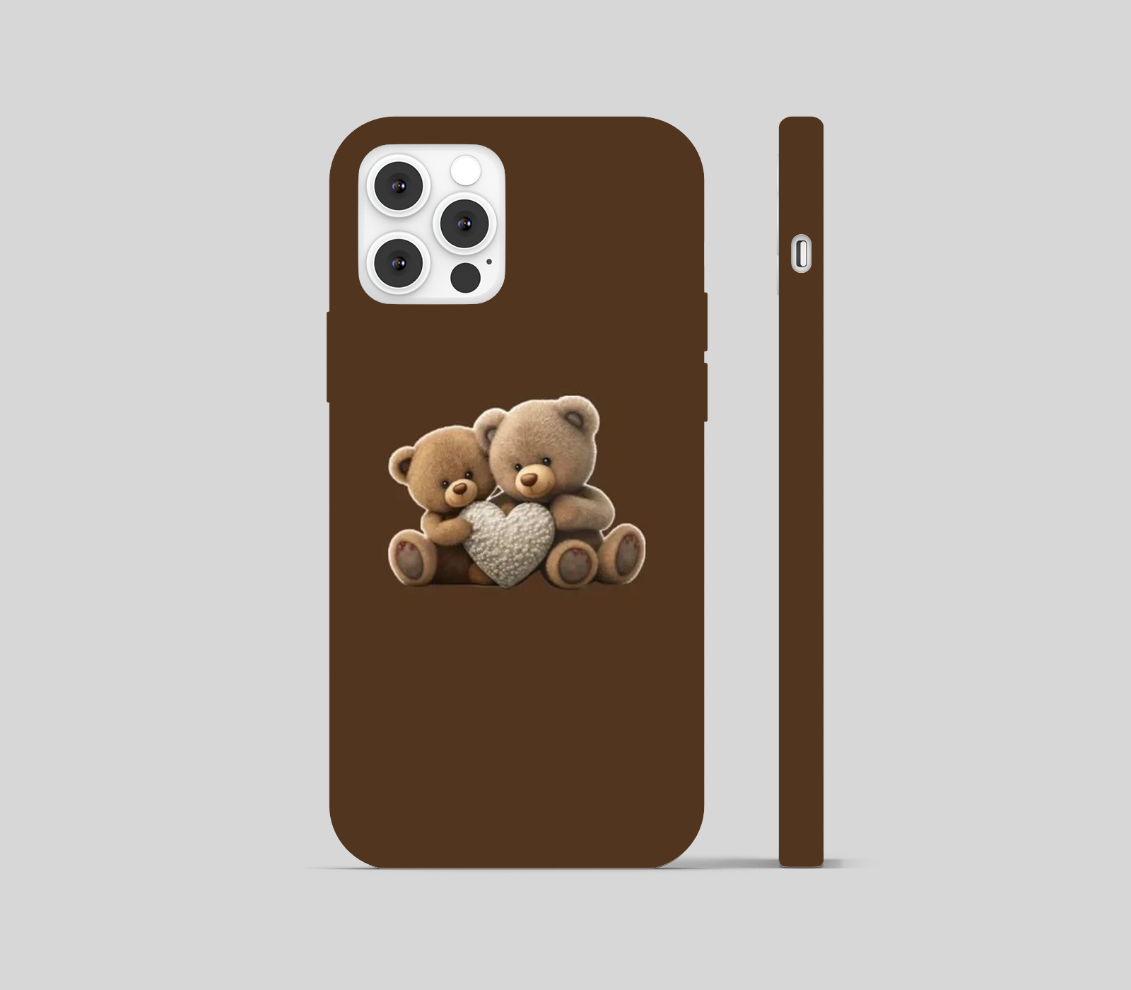 Cute Teddy Theme Phone Cover