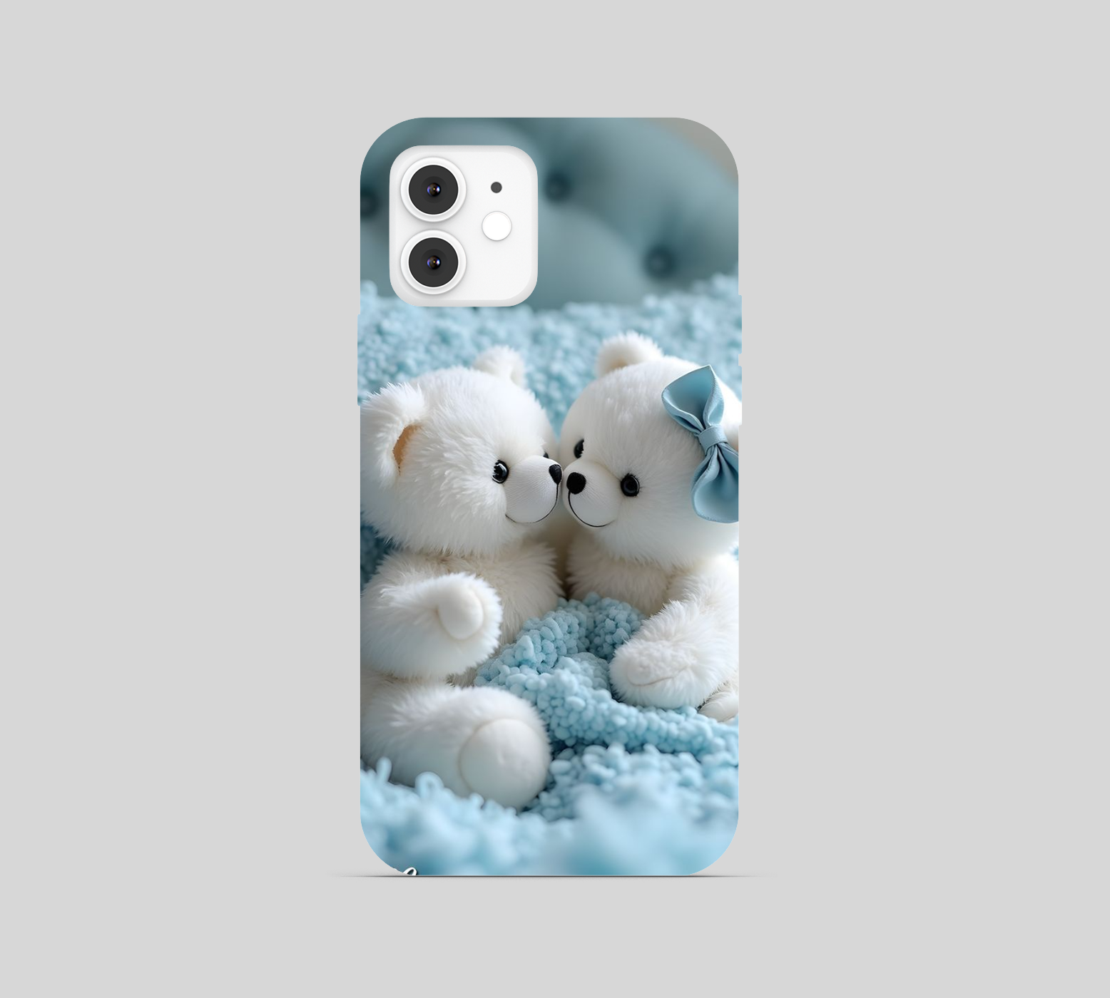 Cute Teddy Theme Phone Cover
