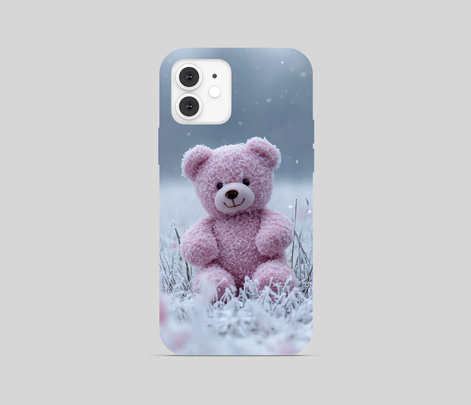 Cute Teddy Theme Phone Cover