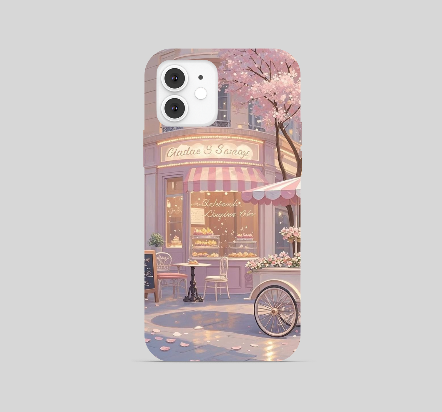 Cute Girls Pink Collage Theme Phone Cover