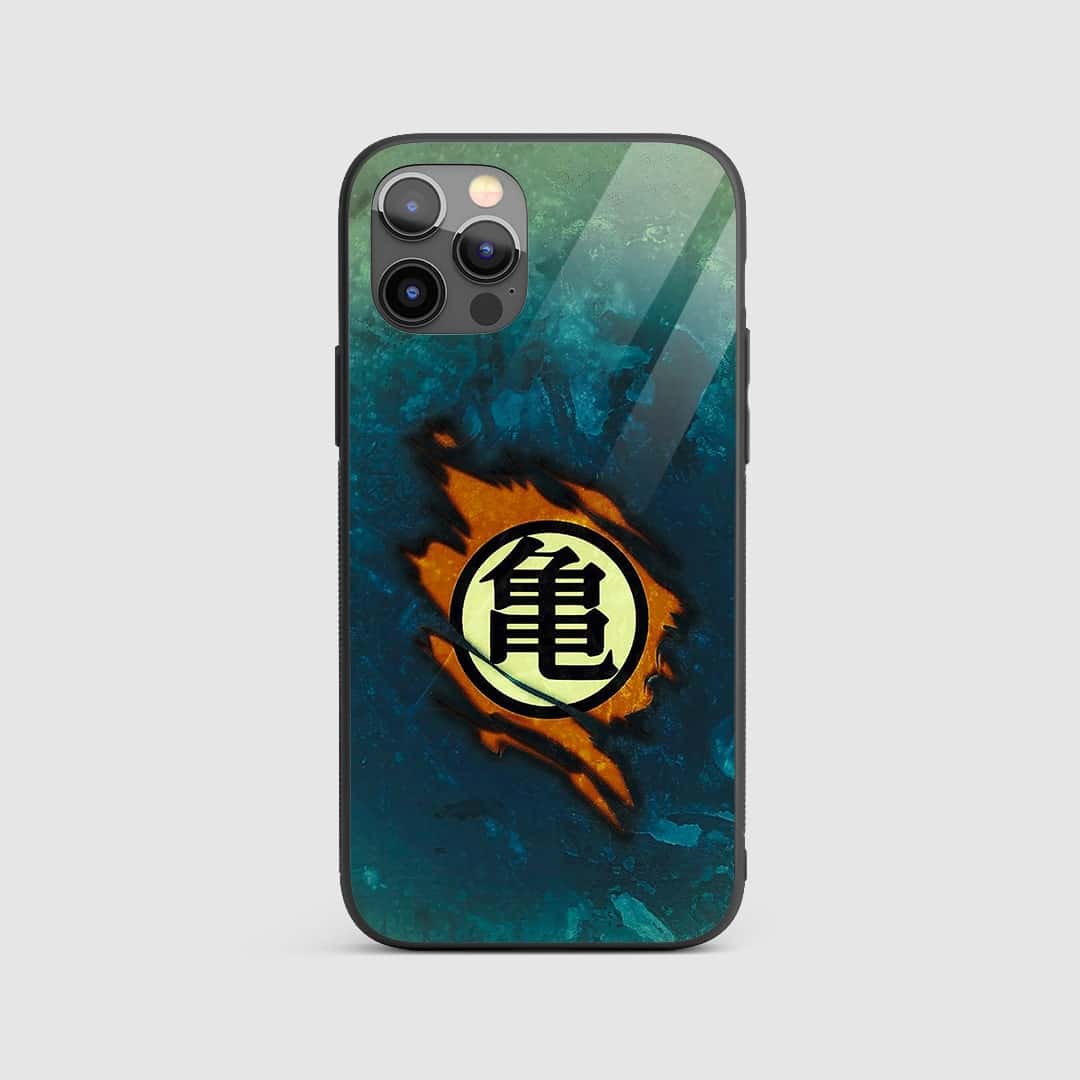 Goku Symbol Silicone Armored Phone Case