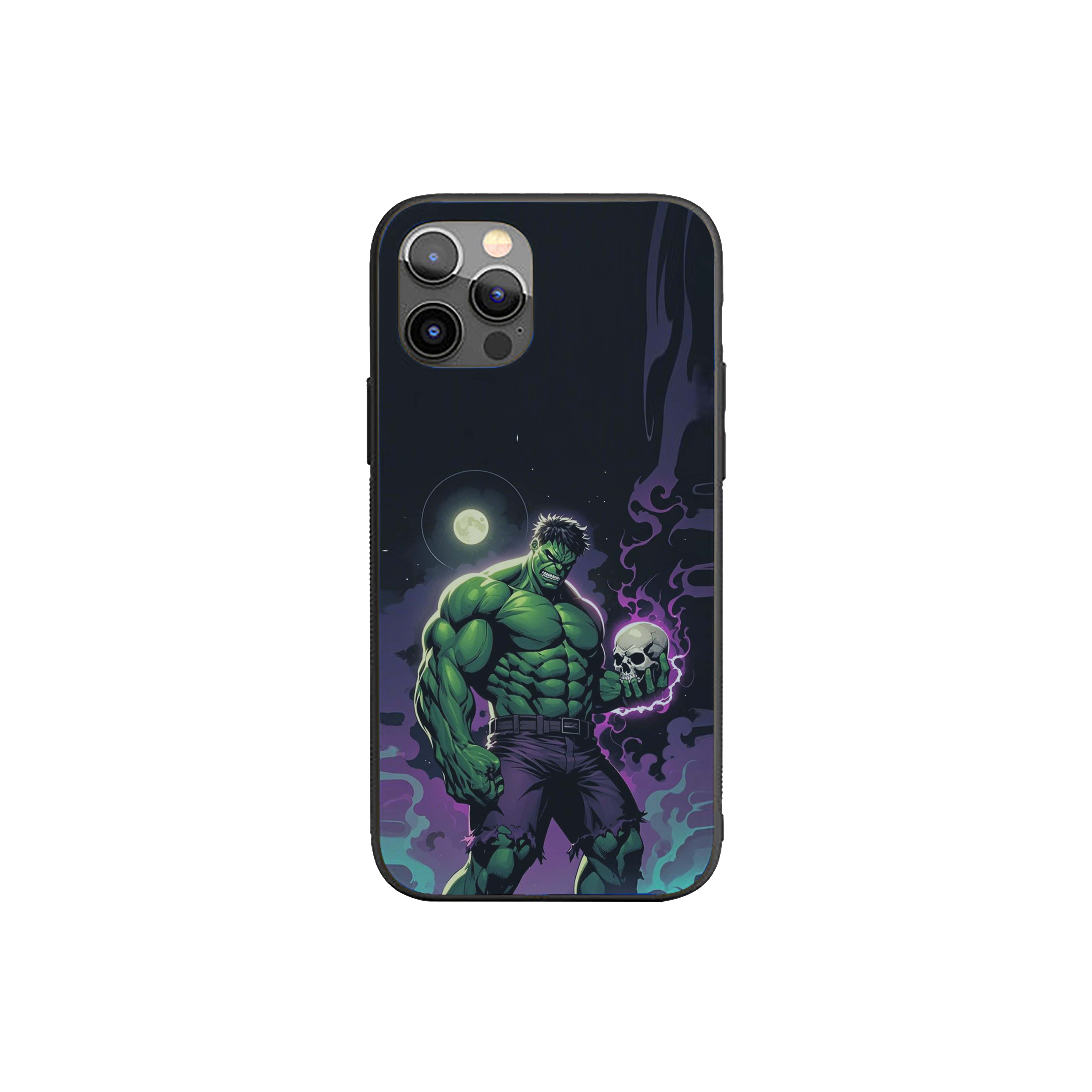 Hulk angry expression Silicone Armored Phone Case