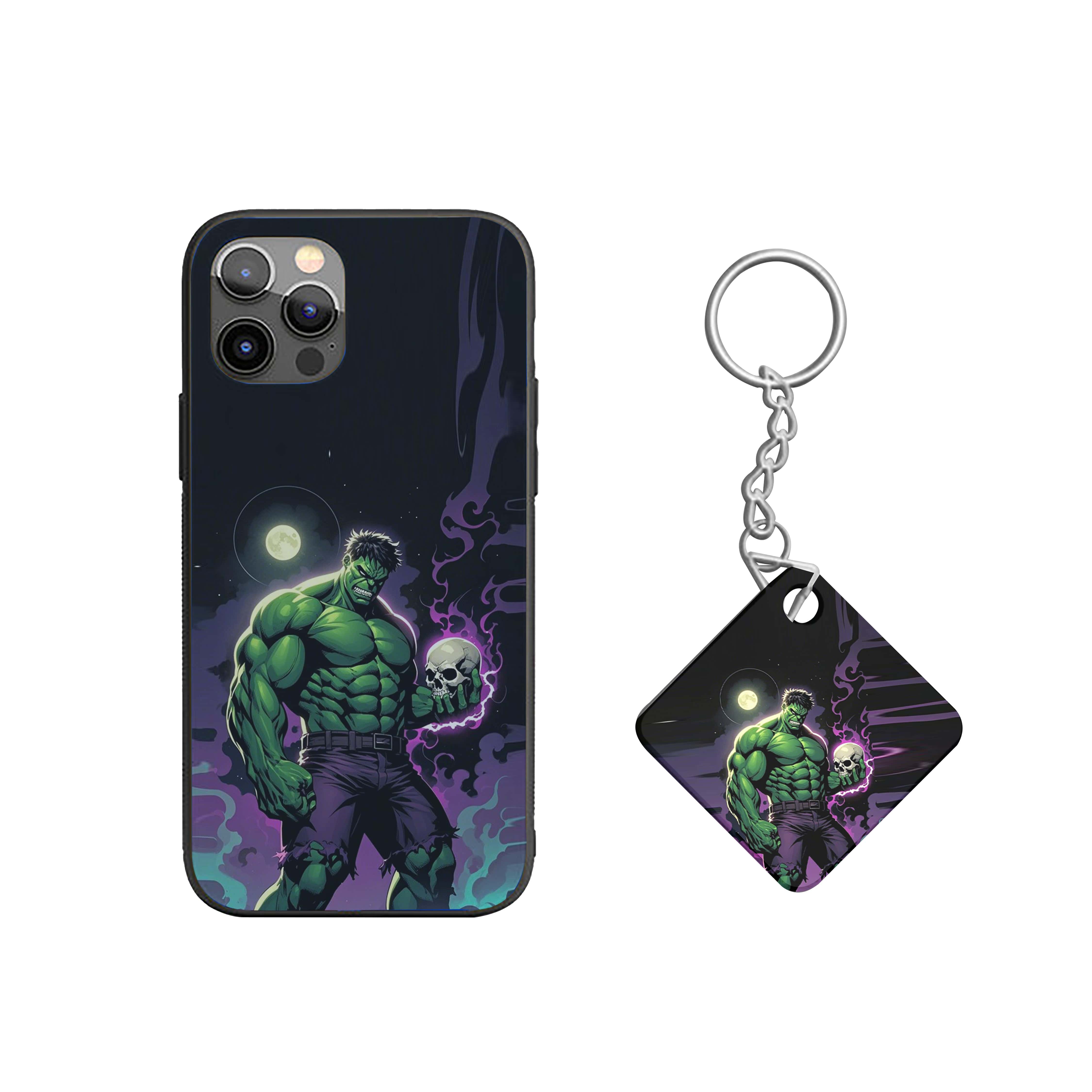 Hulk angry expression Silicone Armored Phone Case