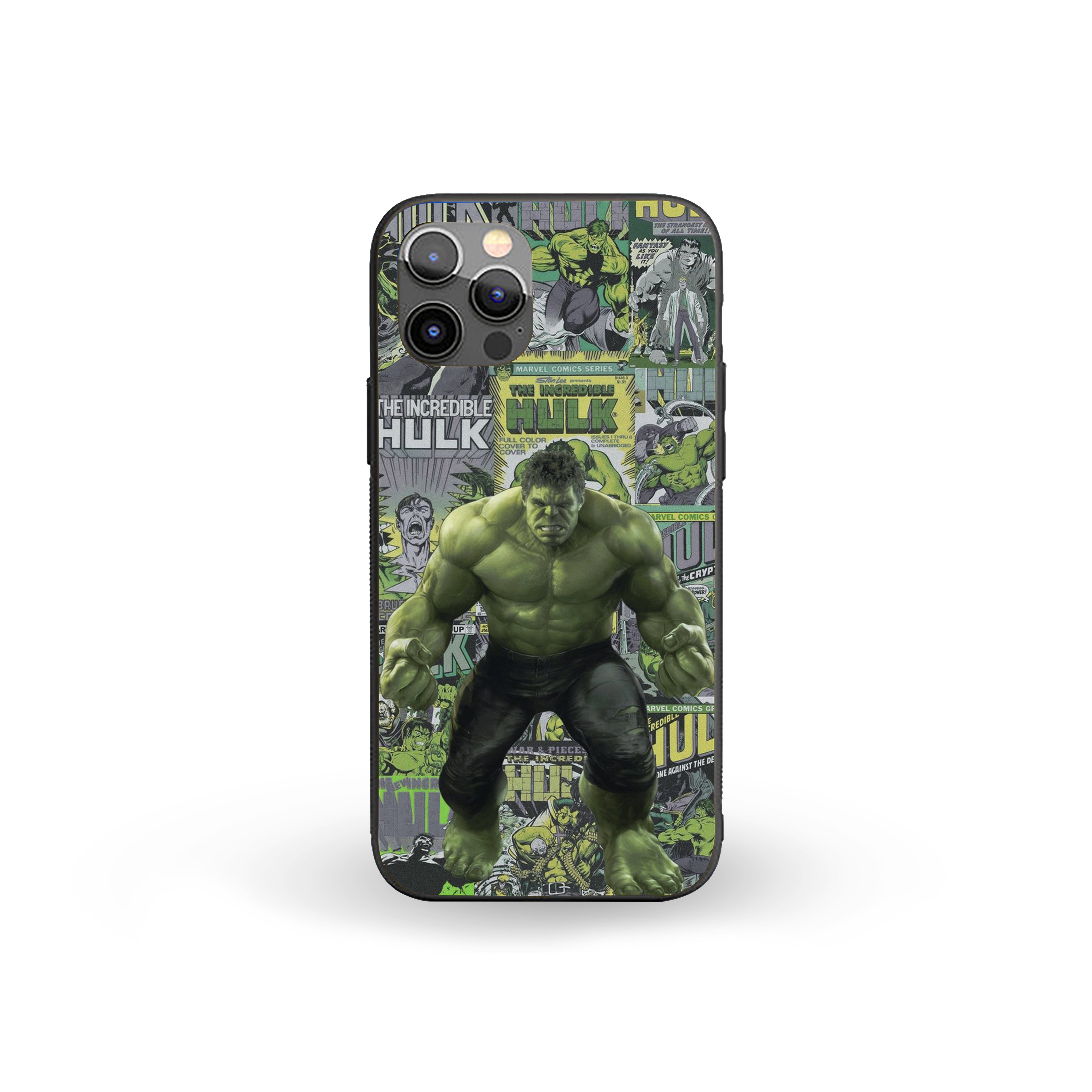 Hulk Scarlet Explosion Silicone Armored Phone Case