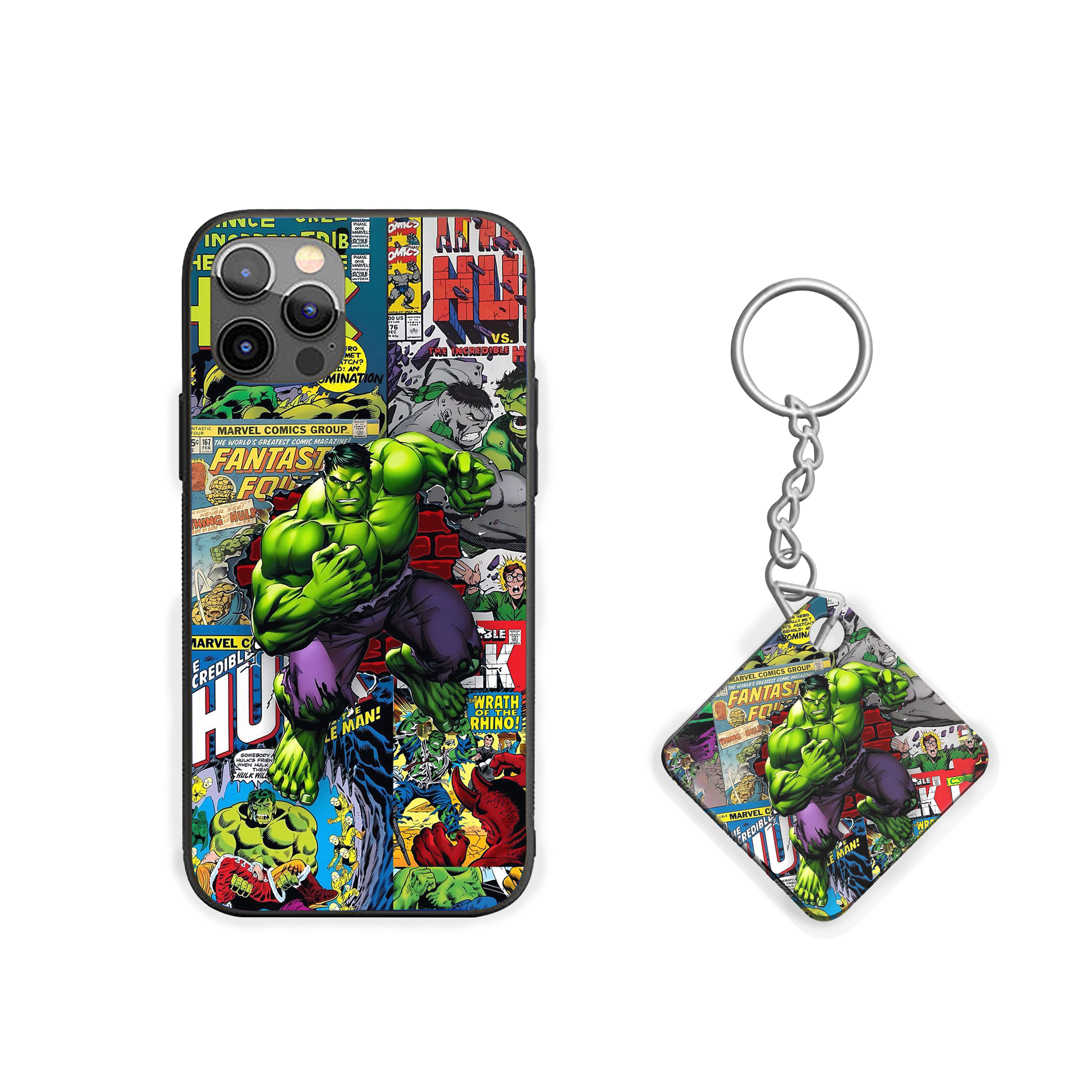 Hulk Smash Classics Hulk Silicone Armored Phone Case