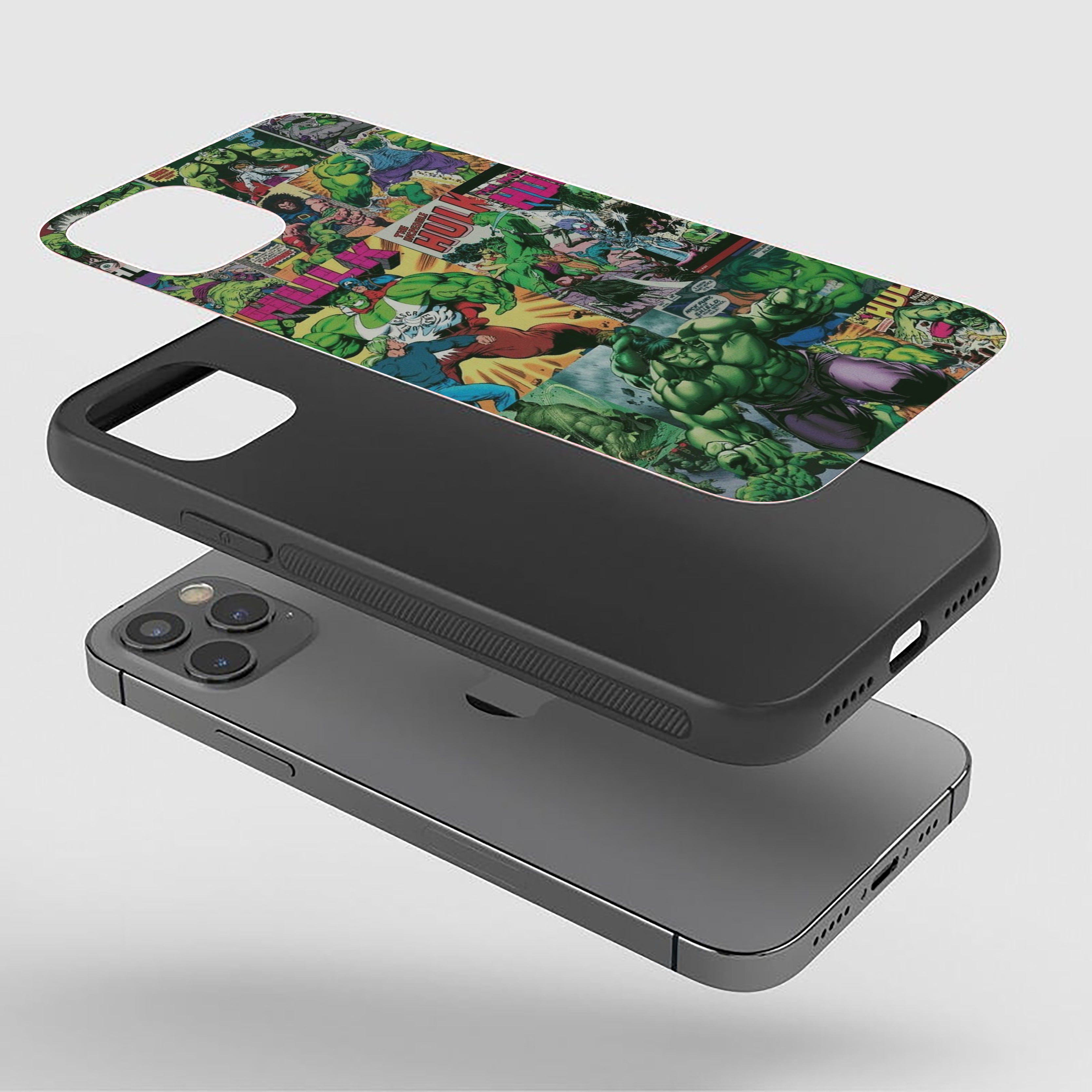 Hulk Legacy Collage Silicone Armored Phone Case