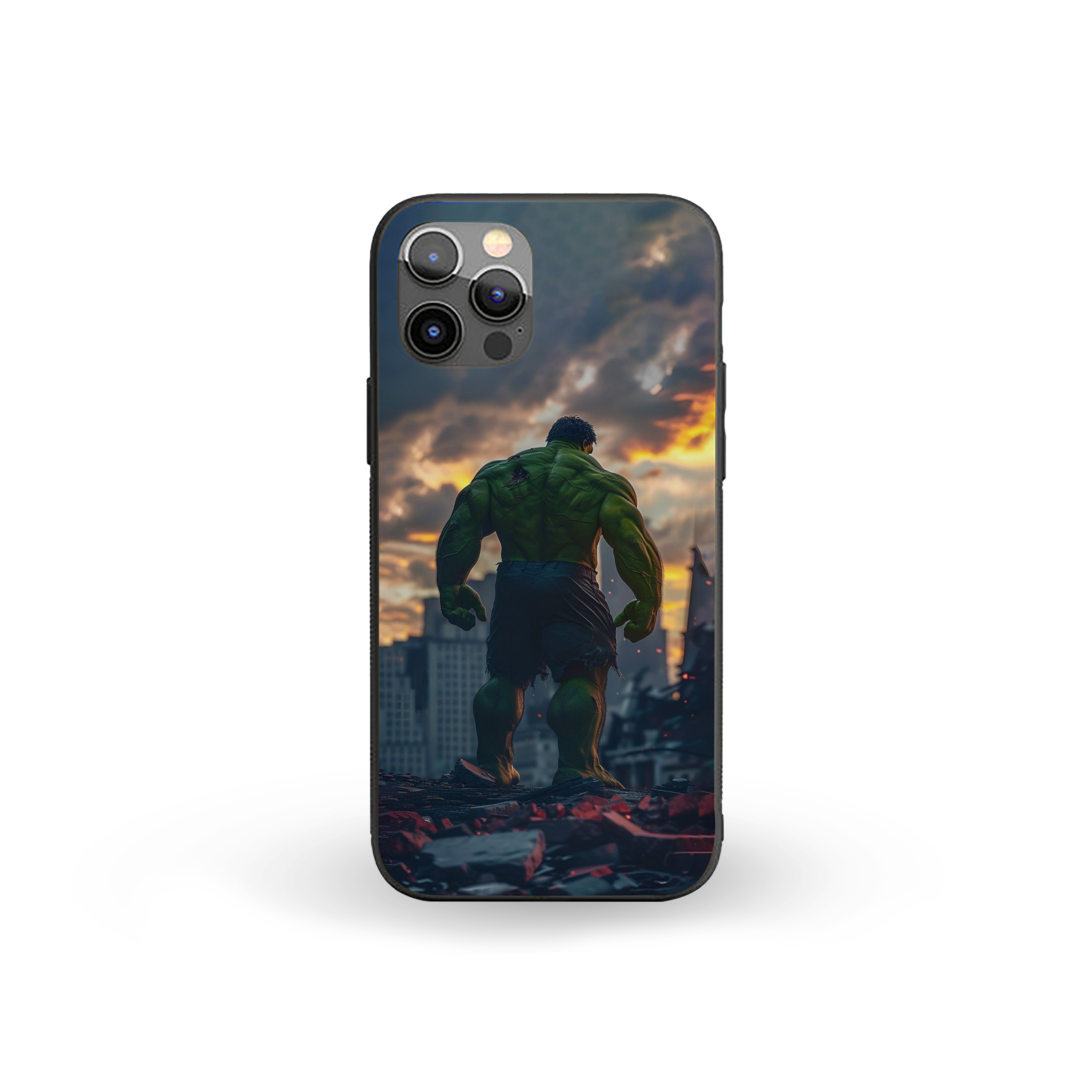 Hulk Breakthrough Silicone Armored Phone Case