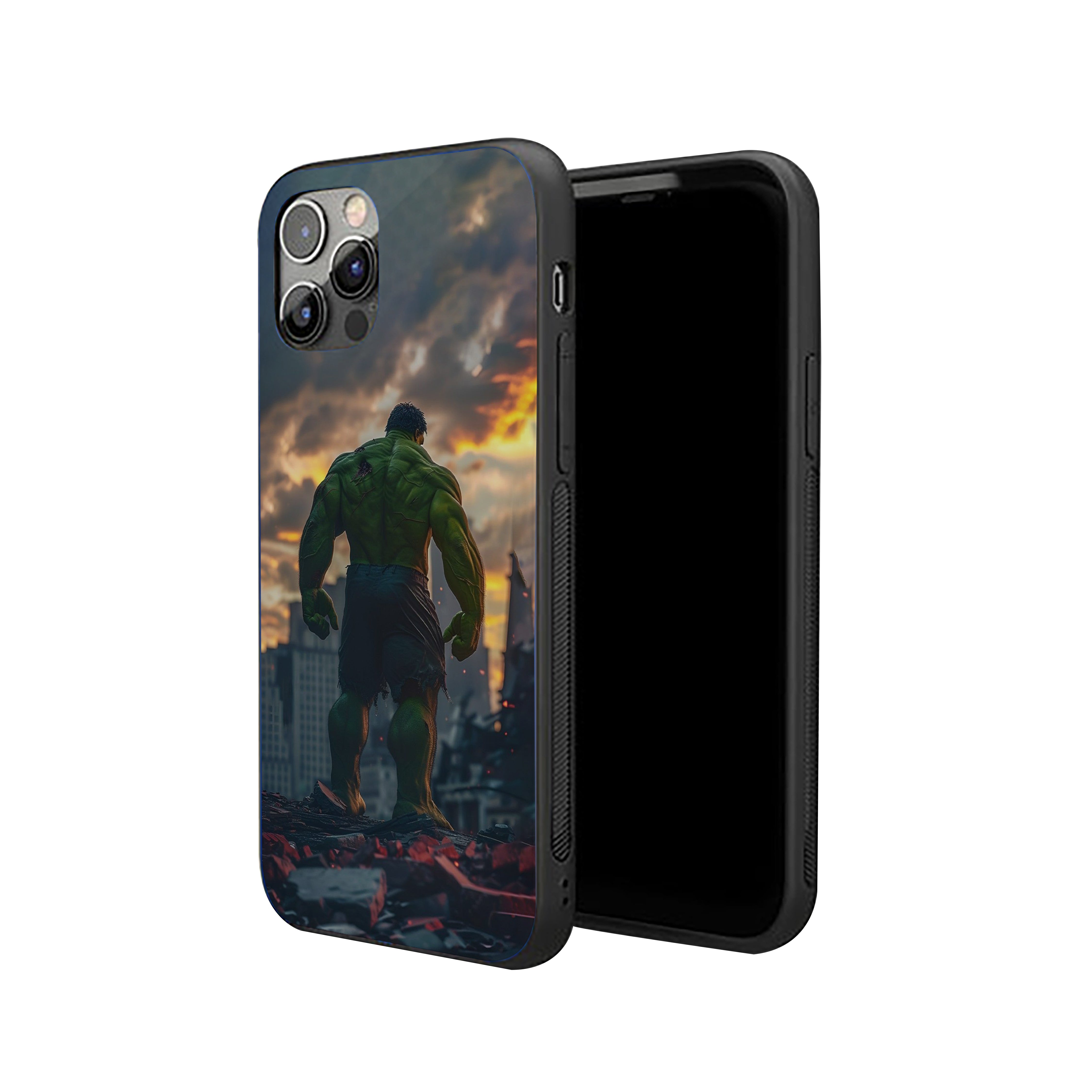 Hulk Breakthrough Silicone Armored Phone Case